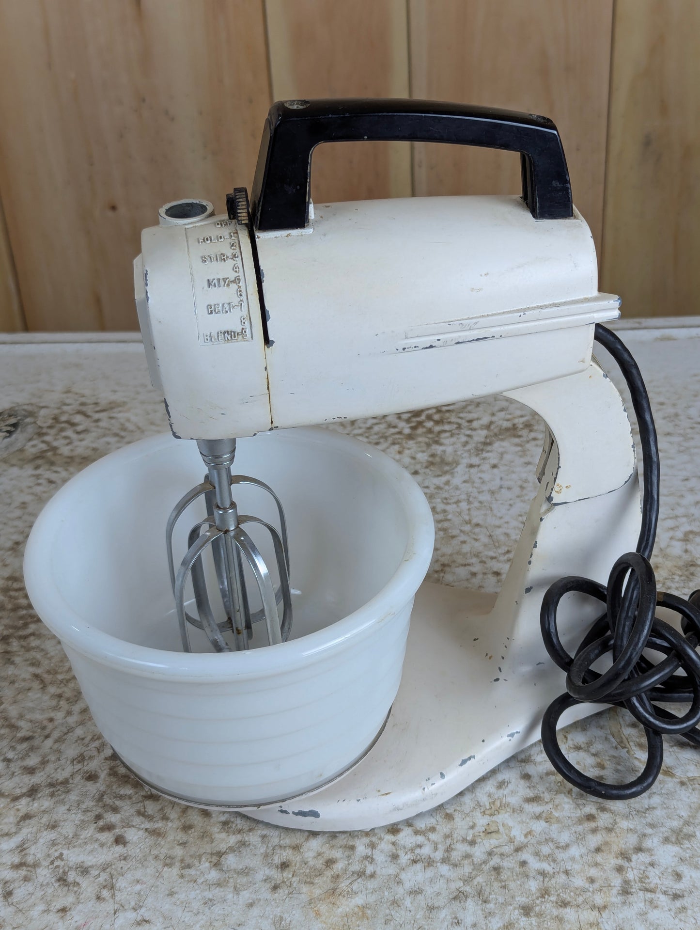 Vintage Montgomery Ward Electric Food Mixer - view 2