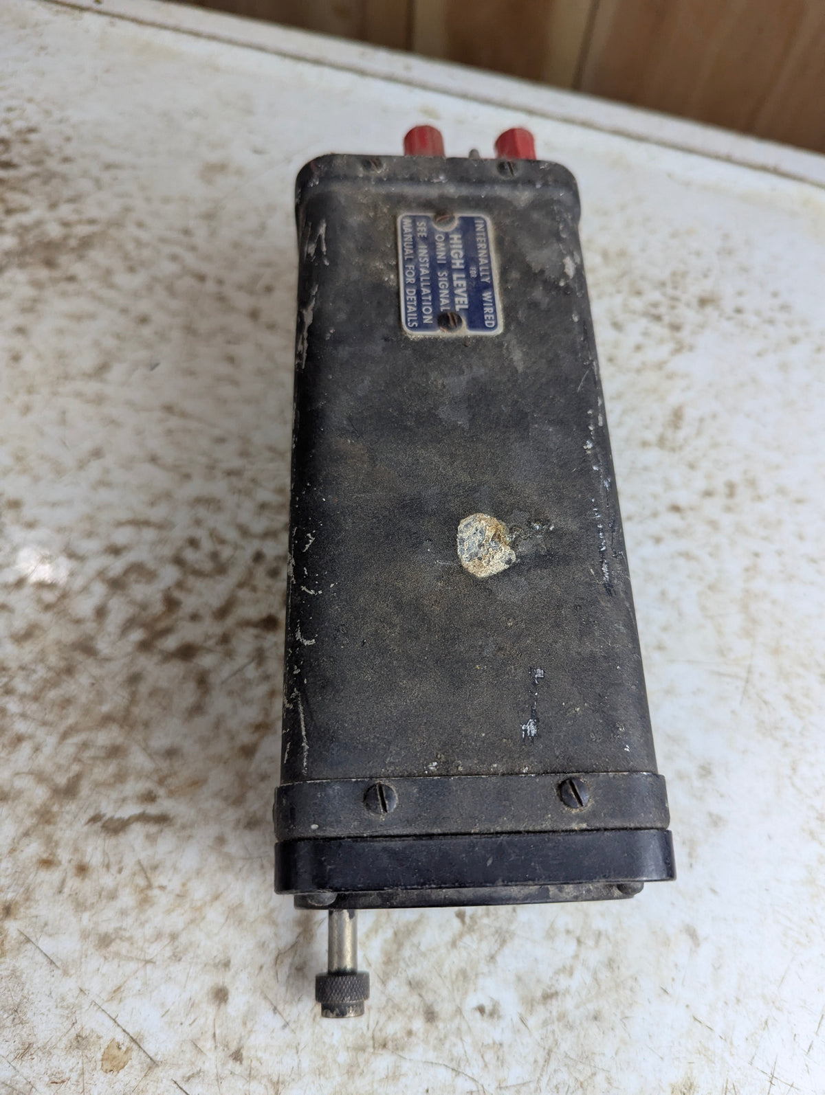 Vintage Narco VOA-8 VOR/LOC Converter Inidicator Aviation Instrument - Untested - view 2