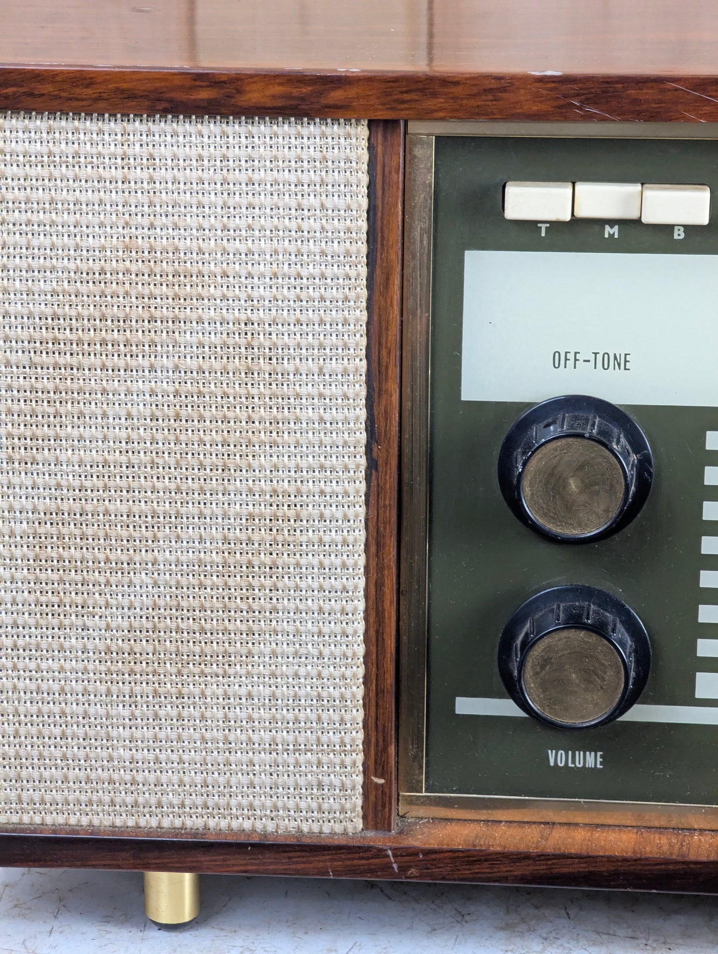 Vintage National Ekco Hi Fi Tube Radio Receiver Model A1515 200Volt UKPlug - view 3