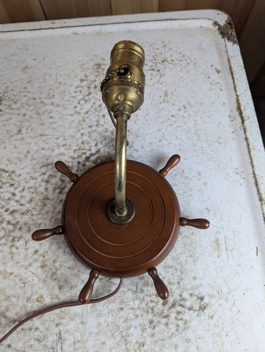 Vintage Nautical Plug-in Wall Sconce Lamp