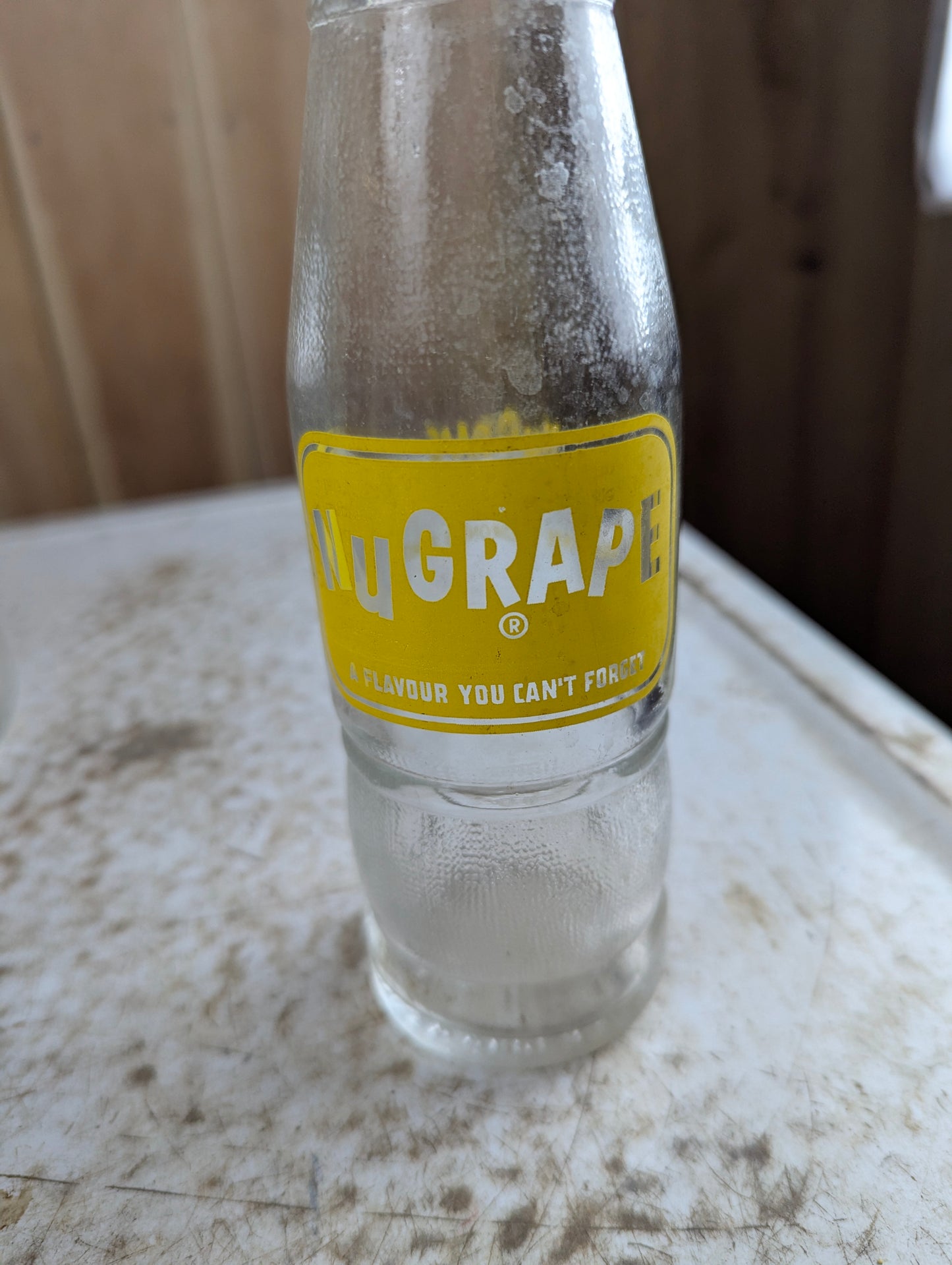Vintage NuGrape 10oz ACL Soda Bottle - view 2