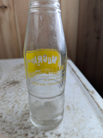 Vintage NuGrape 10oz ACL Soda Bottle - view 4