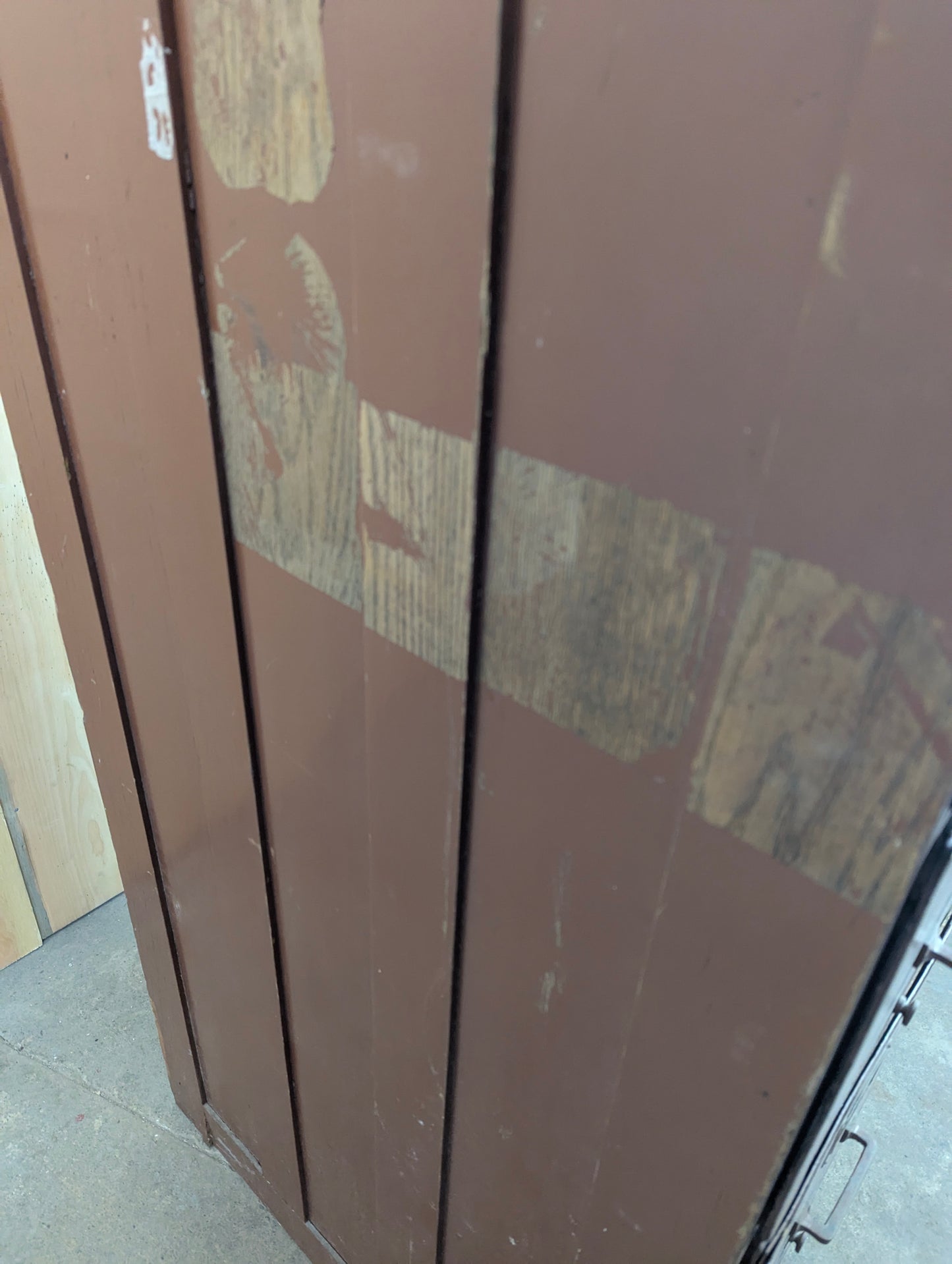 Vintage Oak Filing Cabinet - view 6
