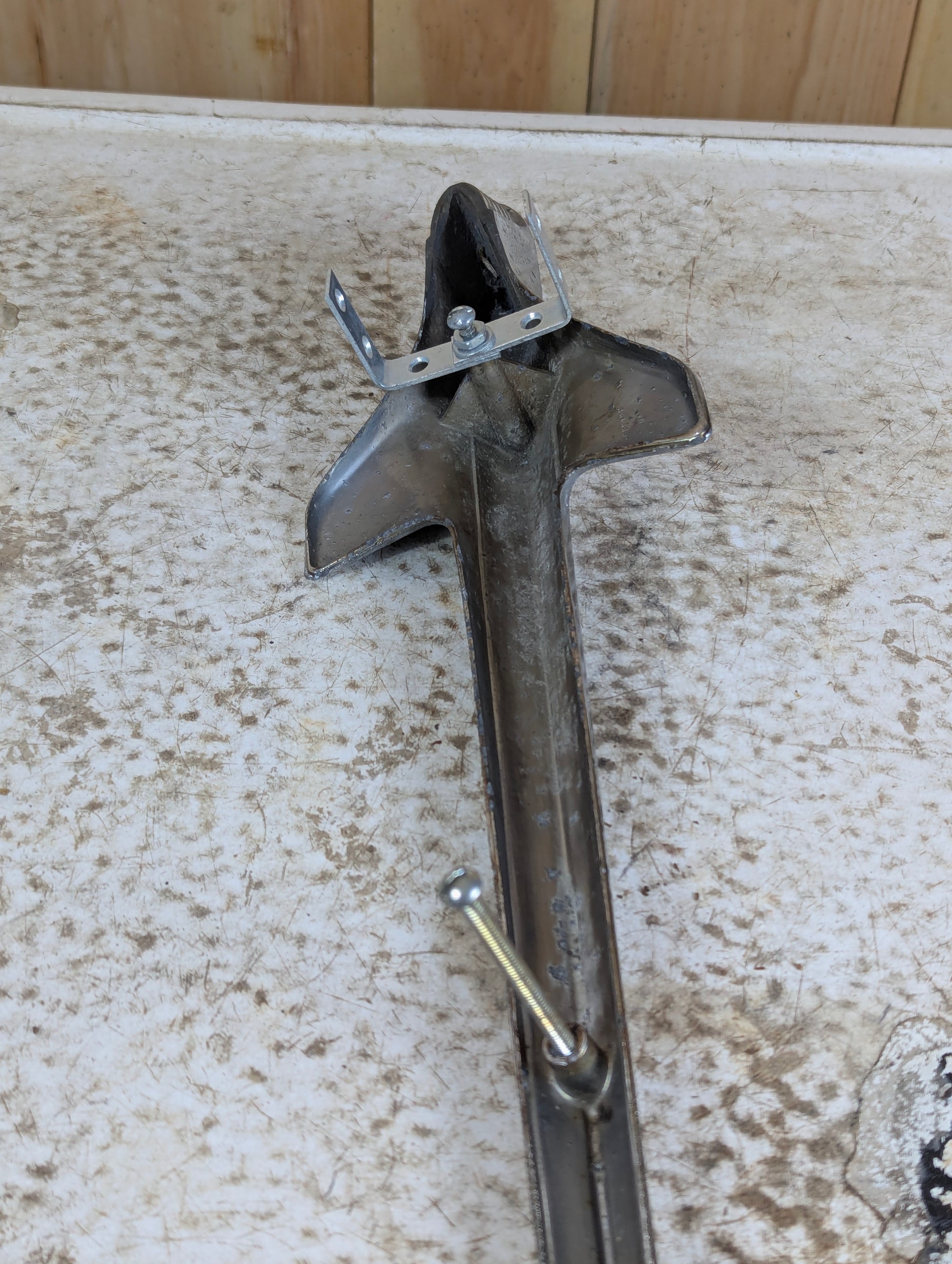 Vintage OEN 1952 Chevy Rocket Hood Ornament - view 5