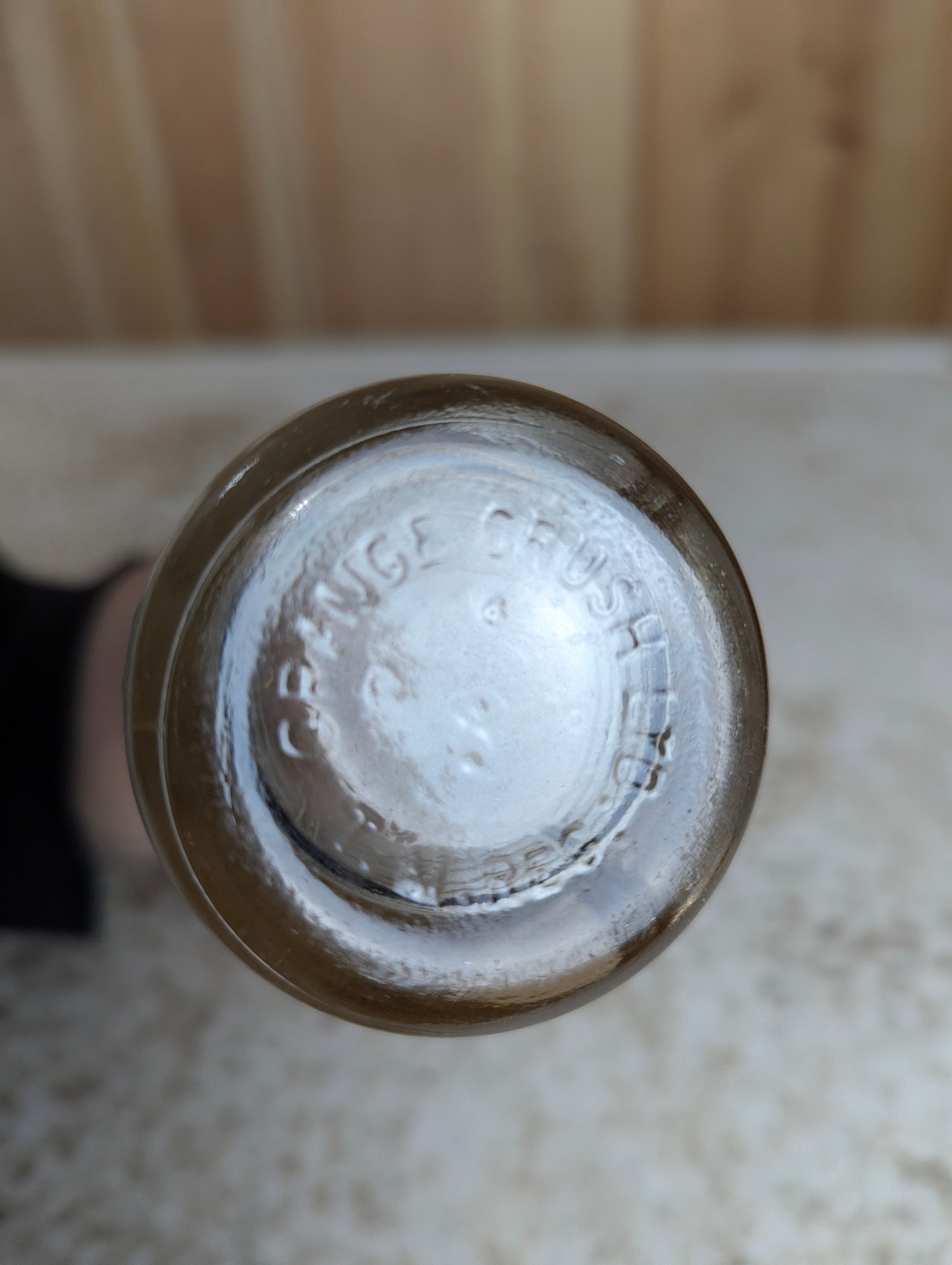 Vintage Old Colony Beverages 7 Fl. Oz. Embossed Soda Bottle - view 3