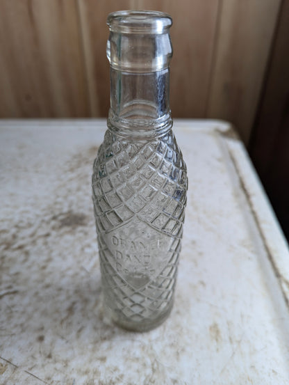 Vintage Orange Dandy Co. Ltd. Embossed 7oz Soda Bottle