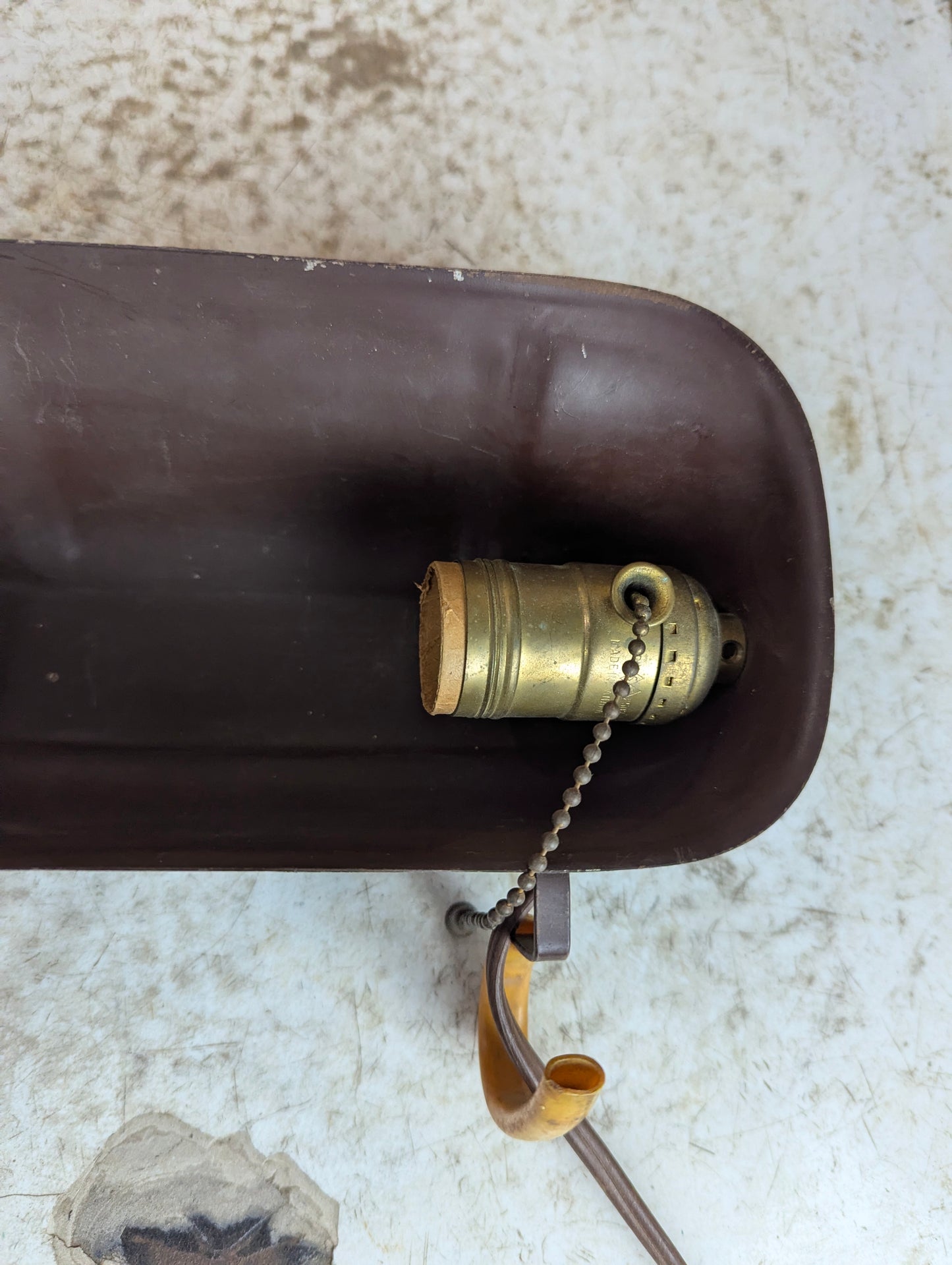Vintage Over Bed Reading Lamp - view 3
