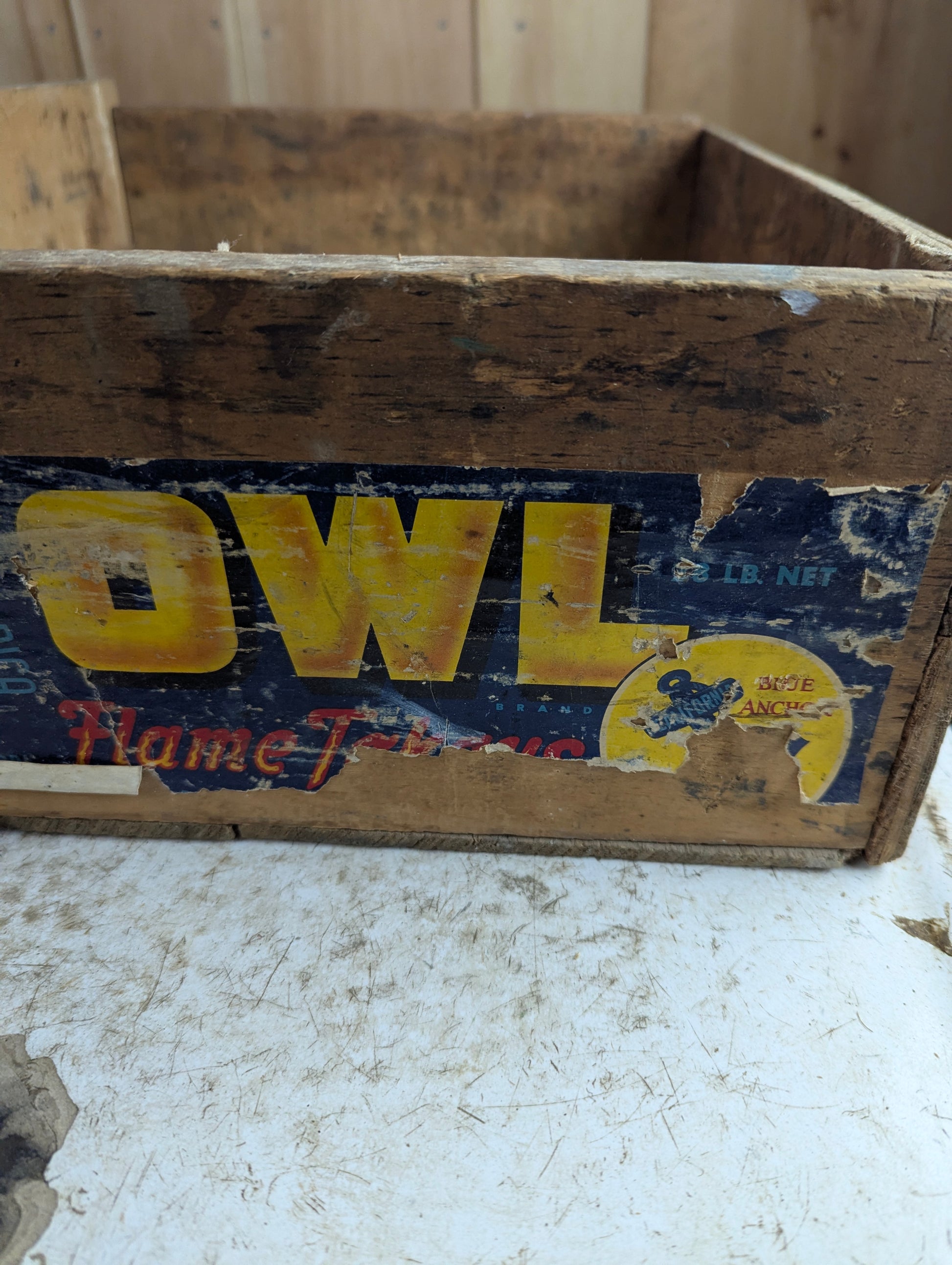 Vintage Owl California Fruit Exchange Crate - view 2
