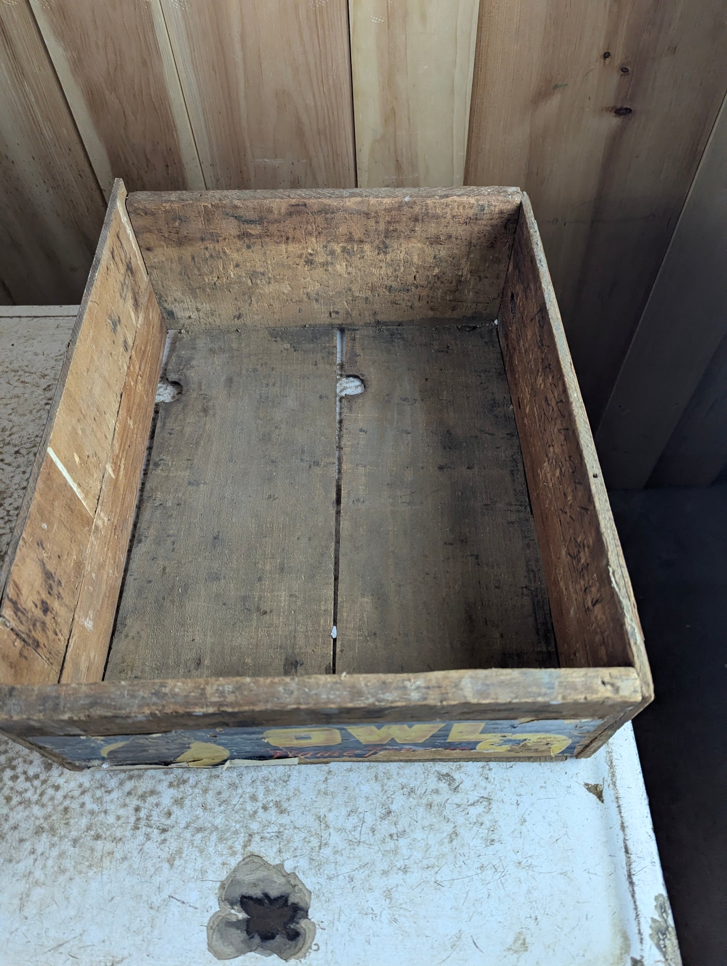 Vintage Owl California Fruit Exchange Crate - view 4