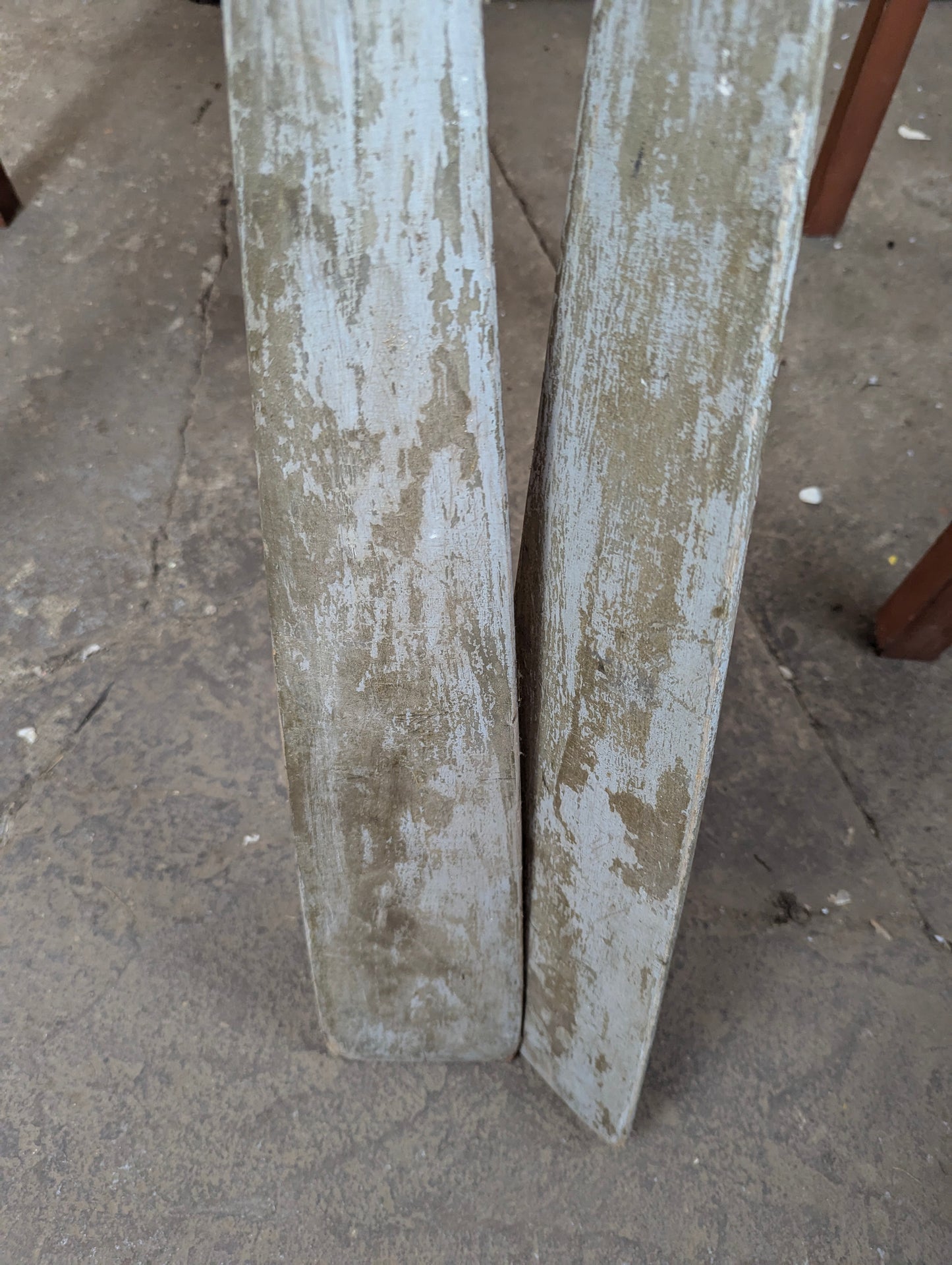 Vintage Pair of Wooden Oars - view 3