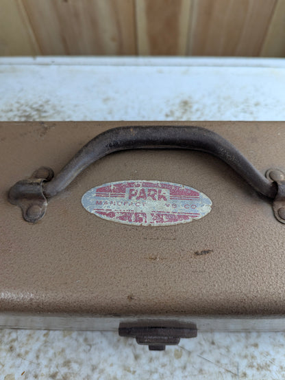 Vintage Park 13.5" x 5" x 5" Metal Tackle Box - view 2