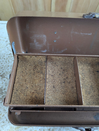 Vintage Park 13.5" x 5" x 5" Metal Tackle Box - view 5