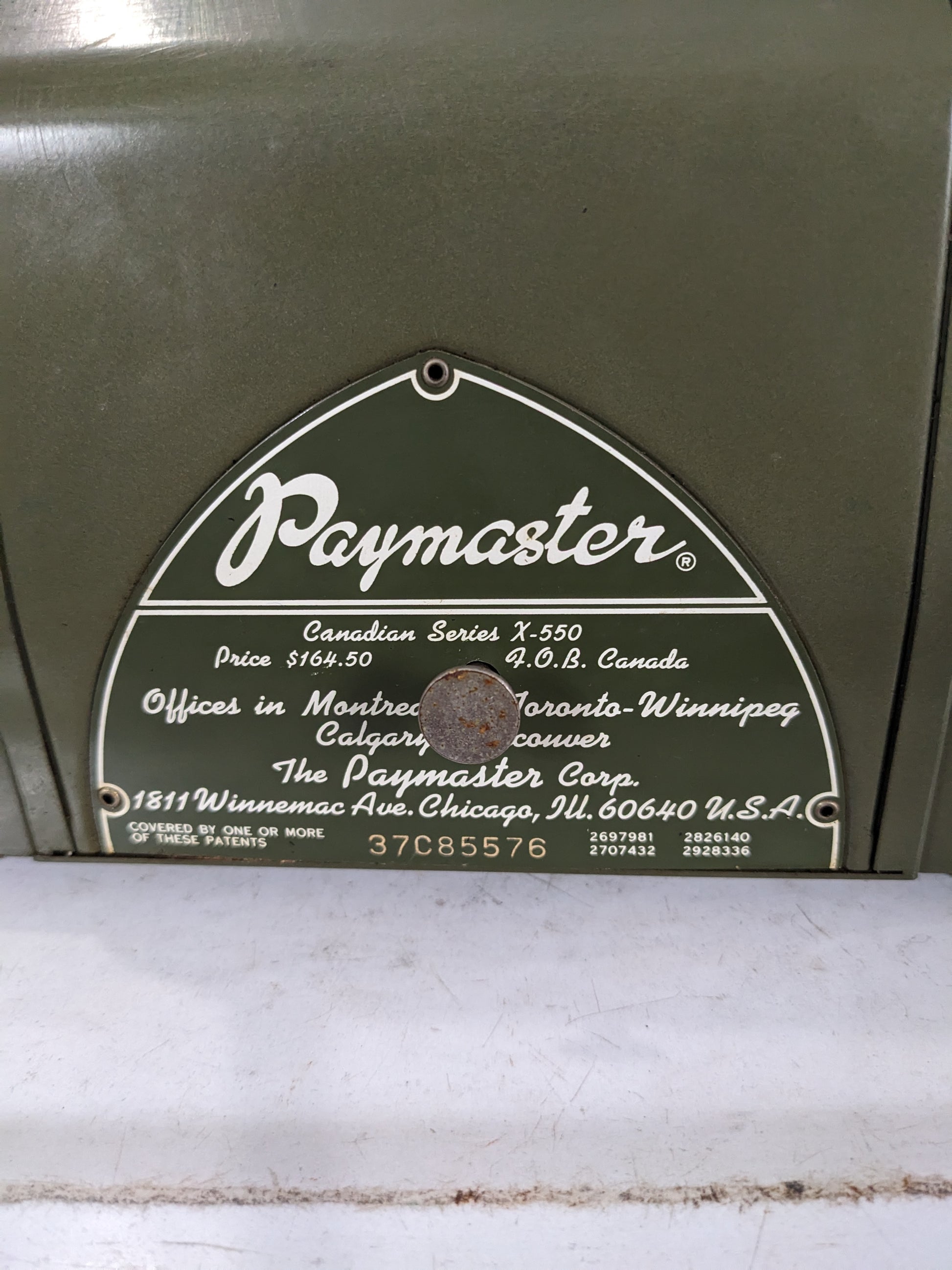 Vintage Paymaster Canadian Series X-550 - view 5