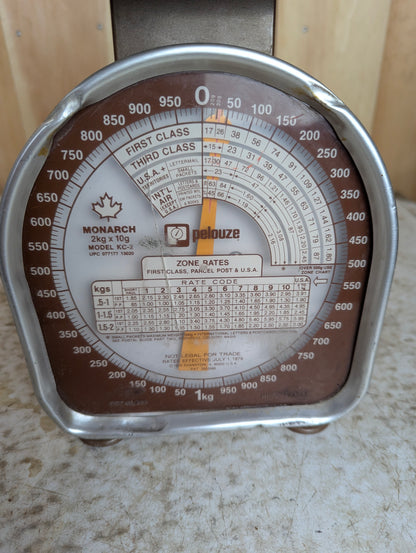 Vintage Pelouze Postal Scale Monarch Model KC-2 - view 2