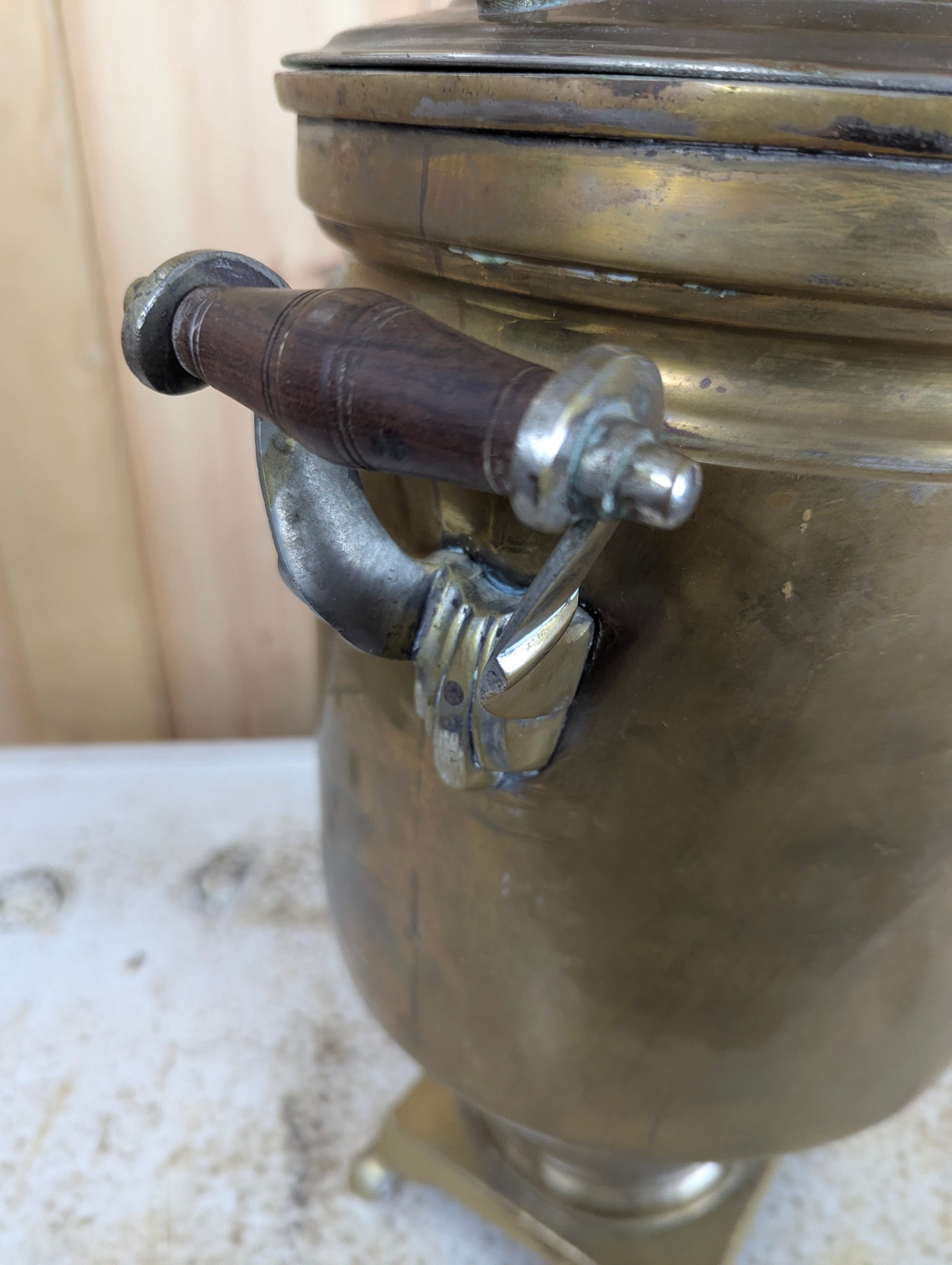 Vintage Persian Samovar with Tray - view 3