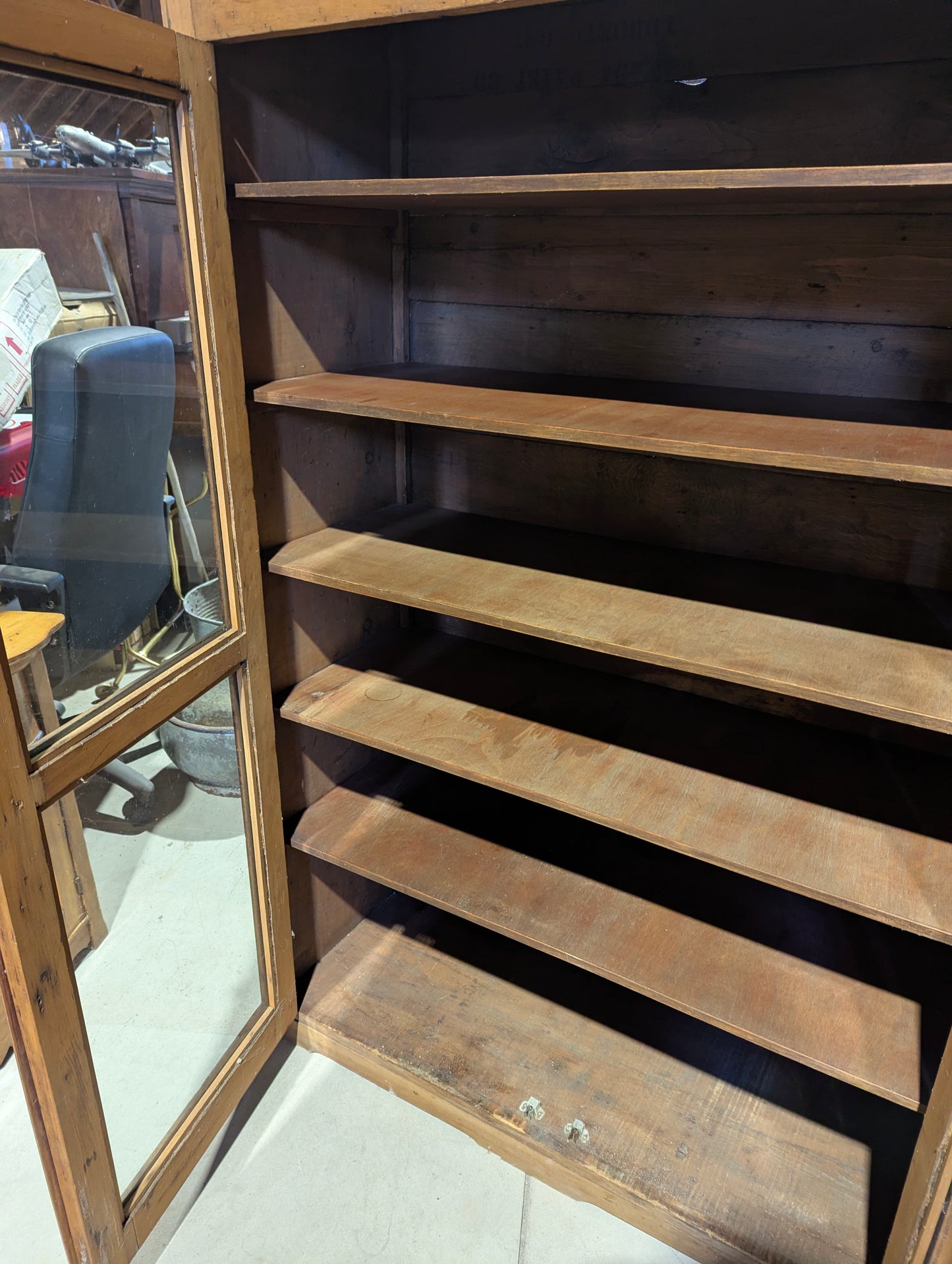 Vintage Pine Cabinet - view 3
