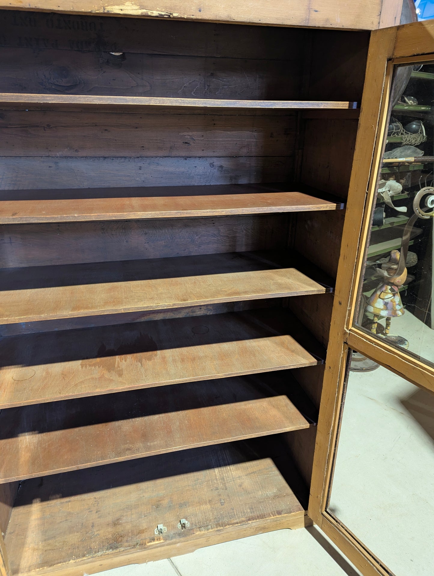Vintage Pine Cabinet - view 4