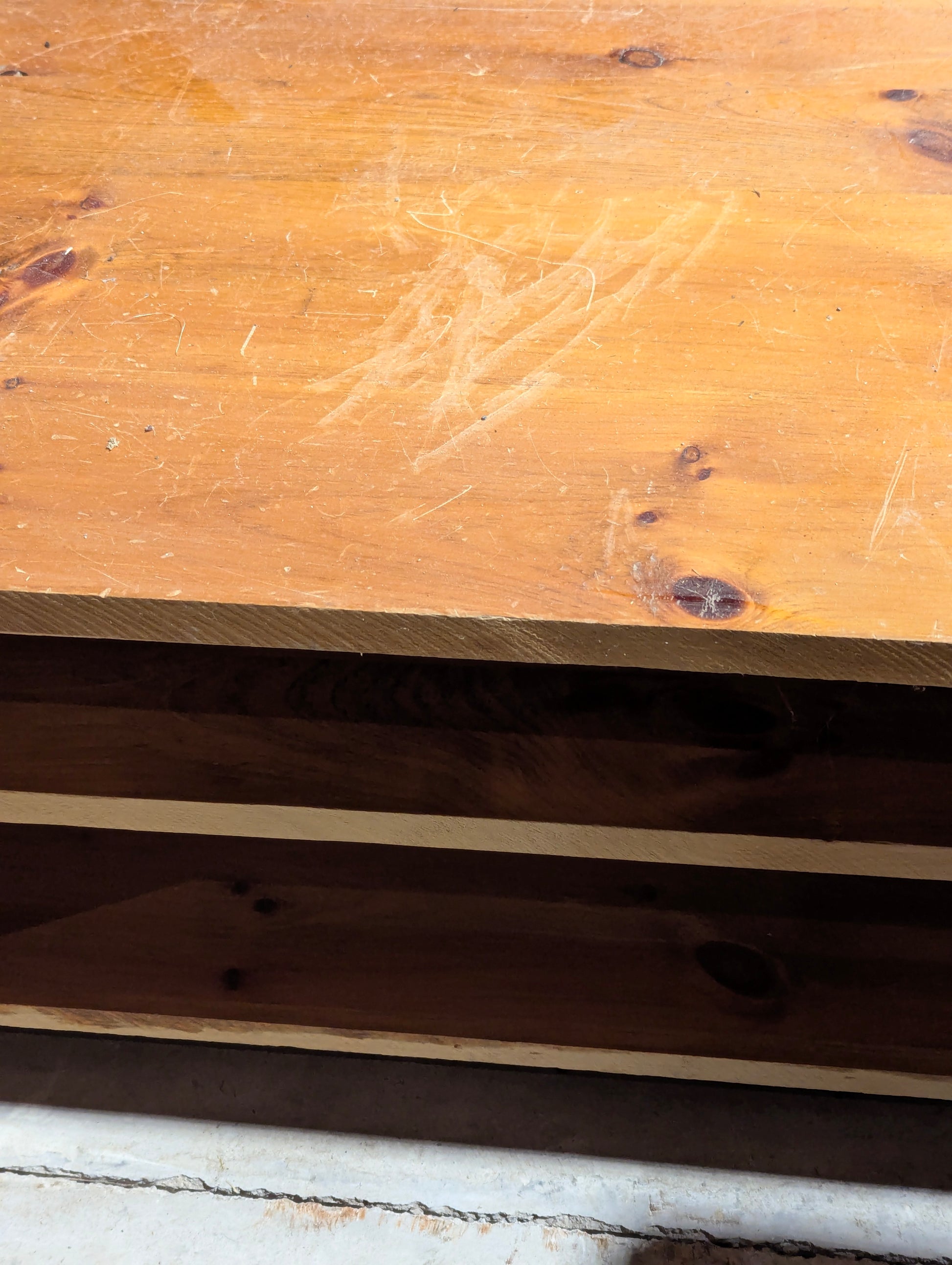 Vintage Pine Media Stand - view 6