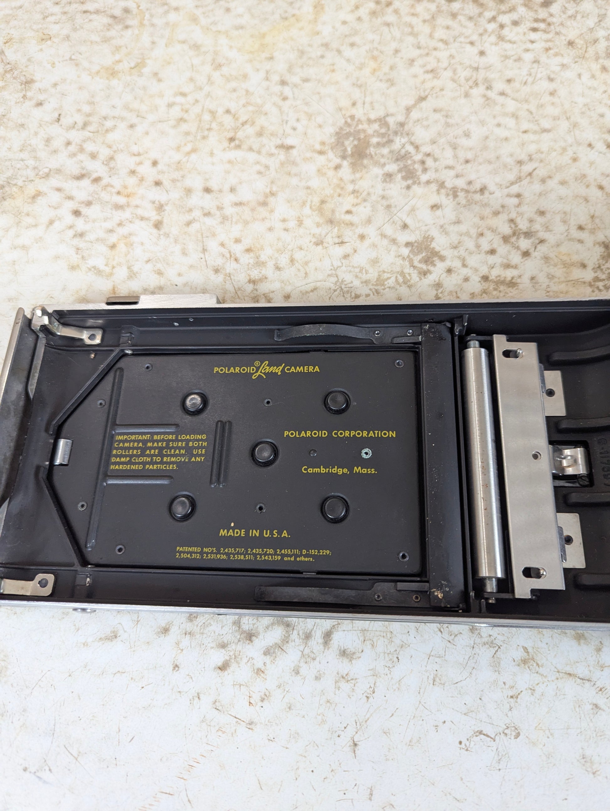 Vintage Polaroid Land Camera Model #150 - view 6