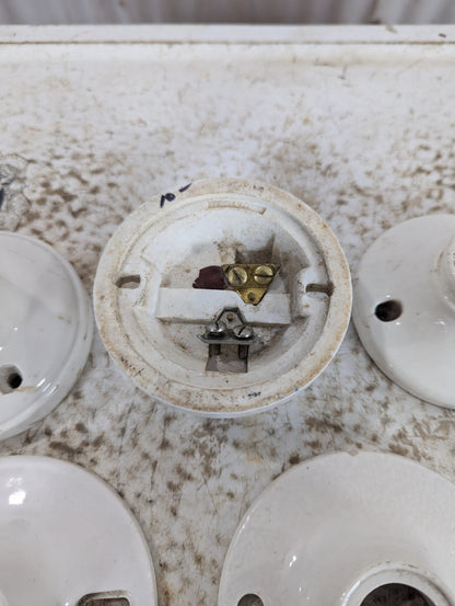 Vintage Porcelain Light Fixtures - view 6
