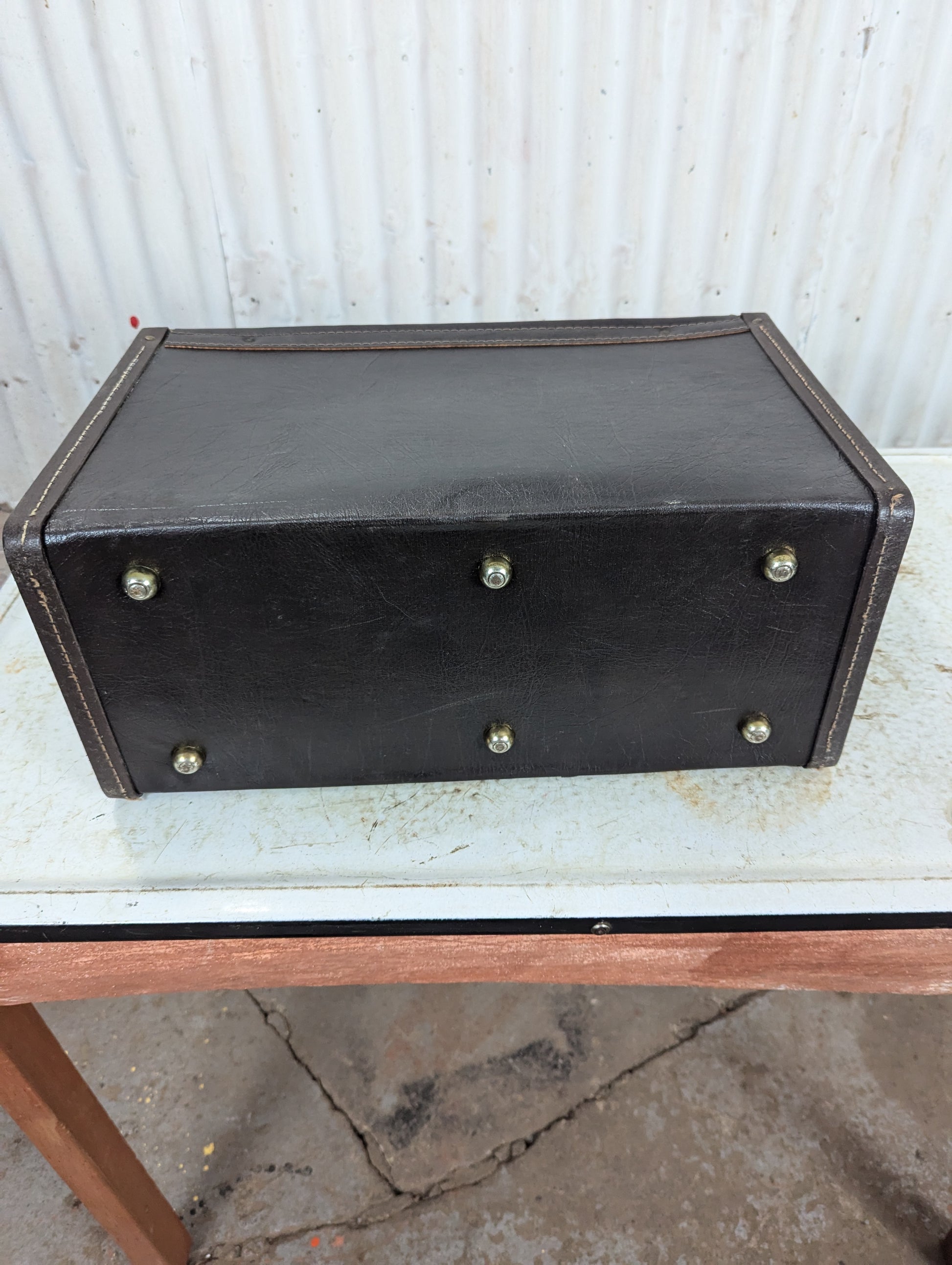 Vintage Presto Salesman Leather Case - view 3