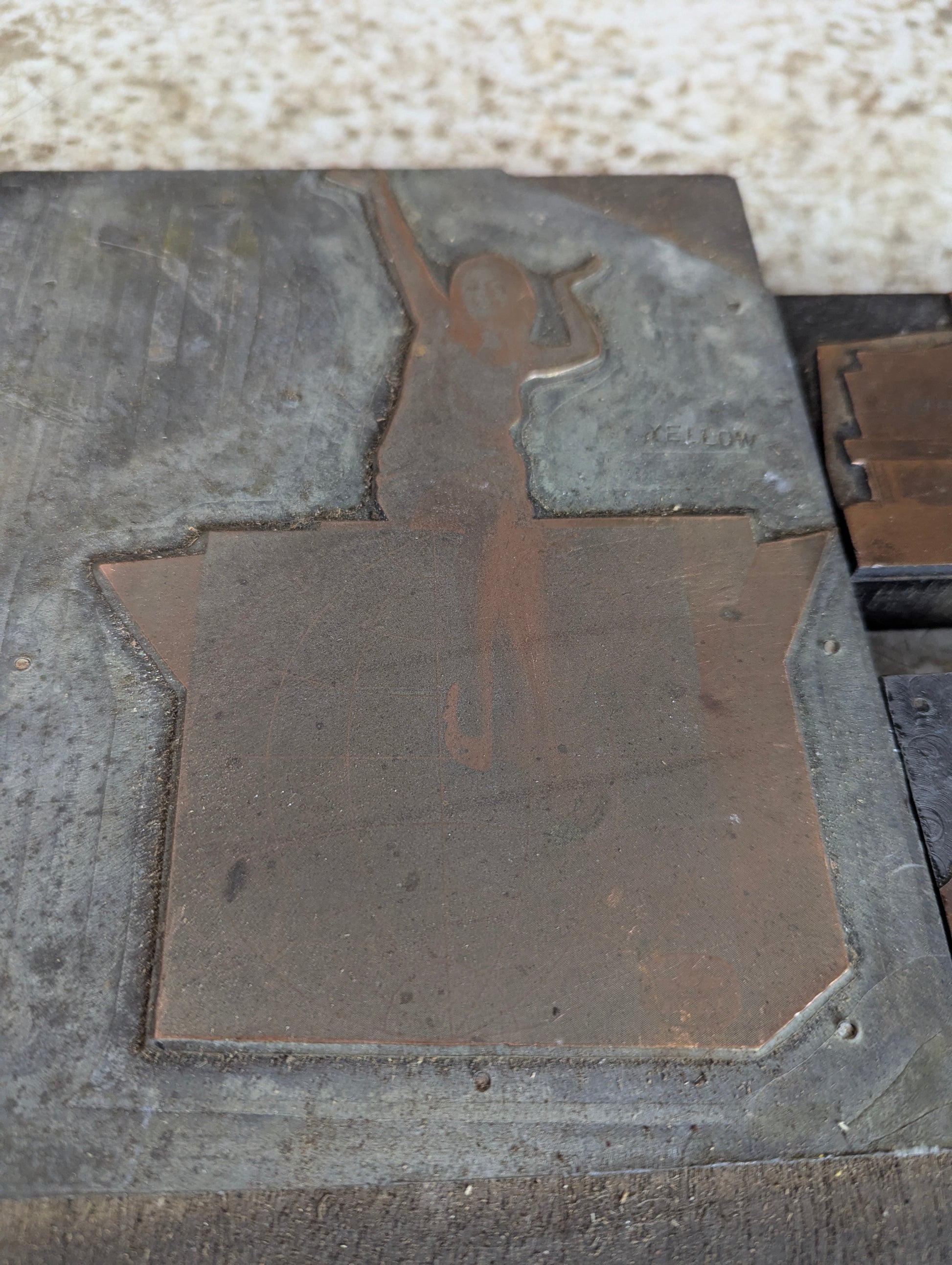 Vintage Printing Block - view 5