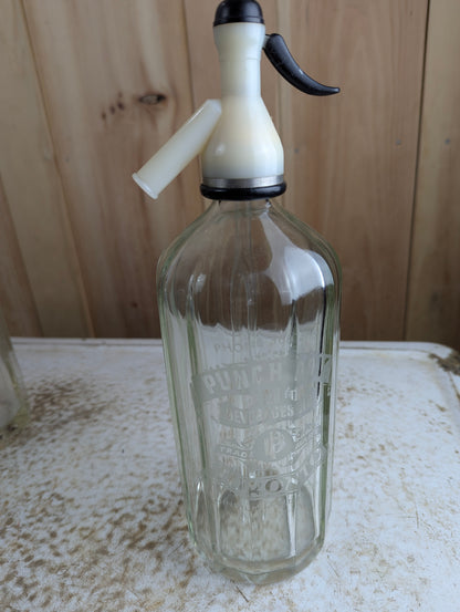 Vintage Punch Dry Beverages Toronto Soda Siphon Bottle
