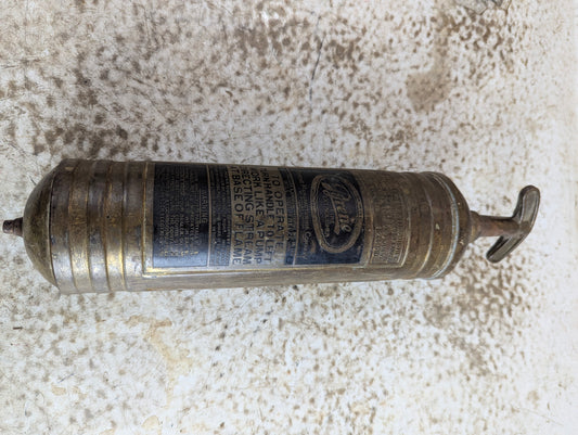 Vintage Pyrene Fire Extinguisher - For Decor Only