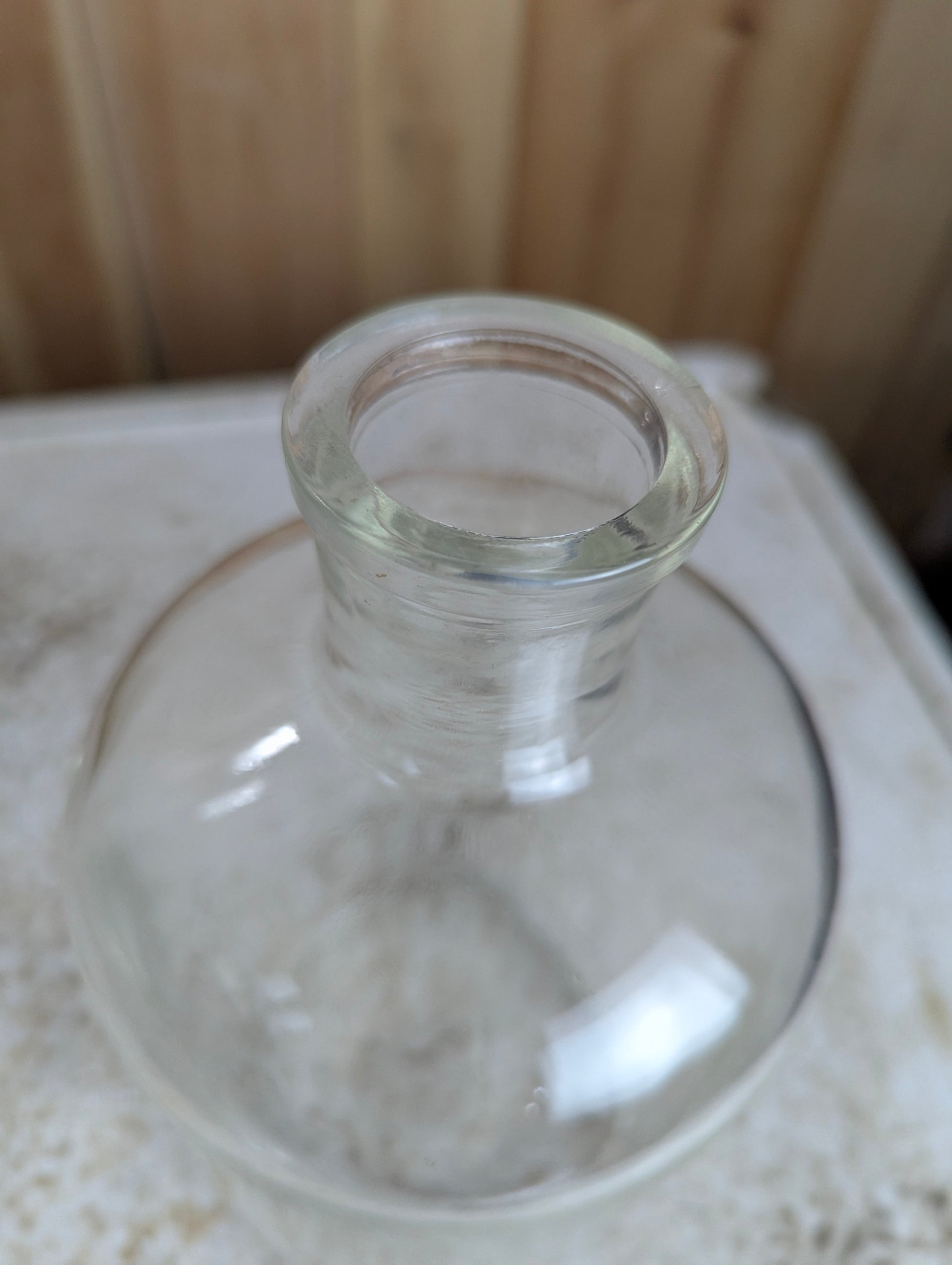 Vintage Pyrex Aspirator Borosilicate Glass Bottle - view 3
