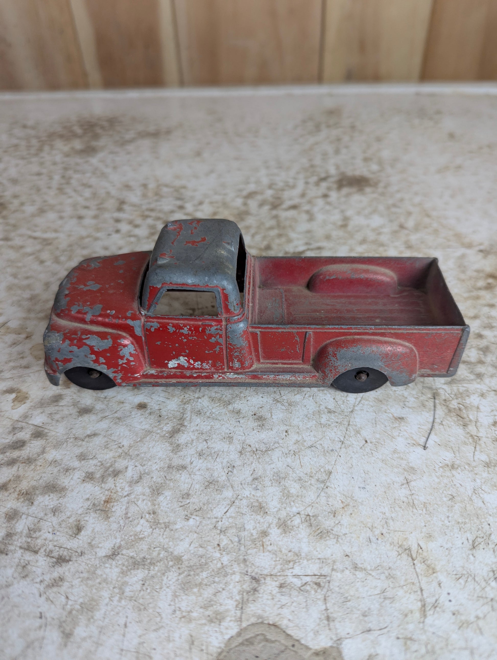 Vintage Red Metal Structo Truck