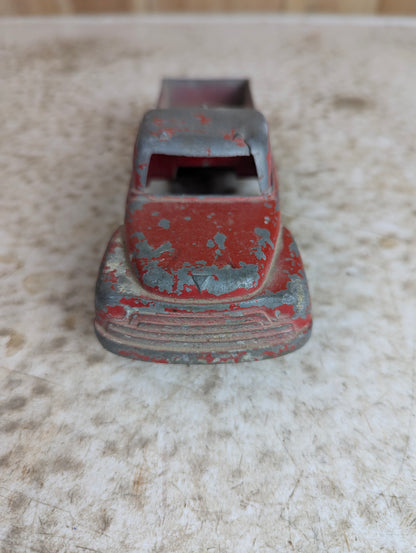 Vintage Red Metal Structo Truck - view 2