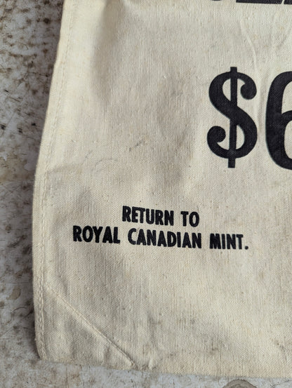 Vintage Royal Canadian Mint Penny Cent Bag - view 2