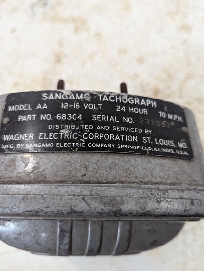 Vintage Sangamo Tachograph Model AA - view 3