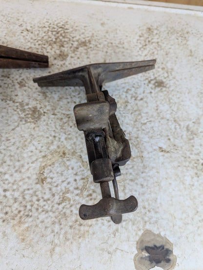 Vintage Saw Blade Vise Clamp - view 3