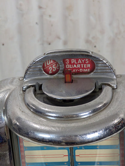 Vintage Seeburg Wall-O-Matic Jukebox (No Key) - view 5