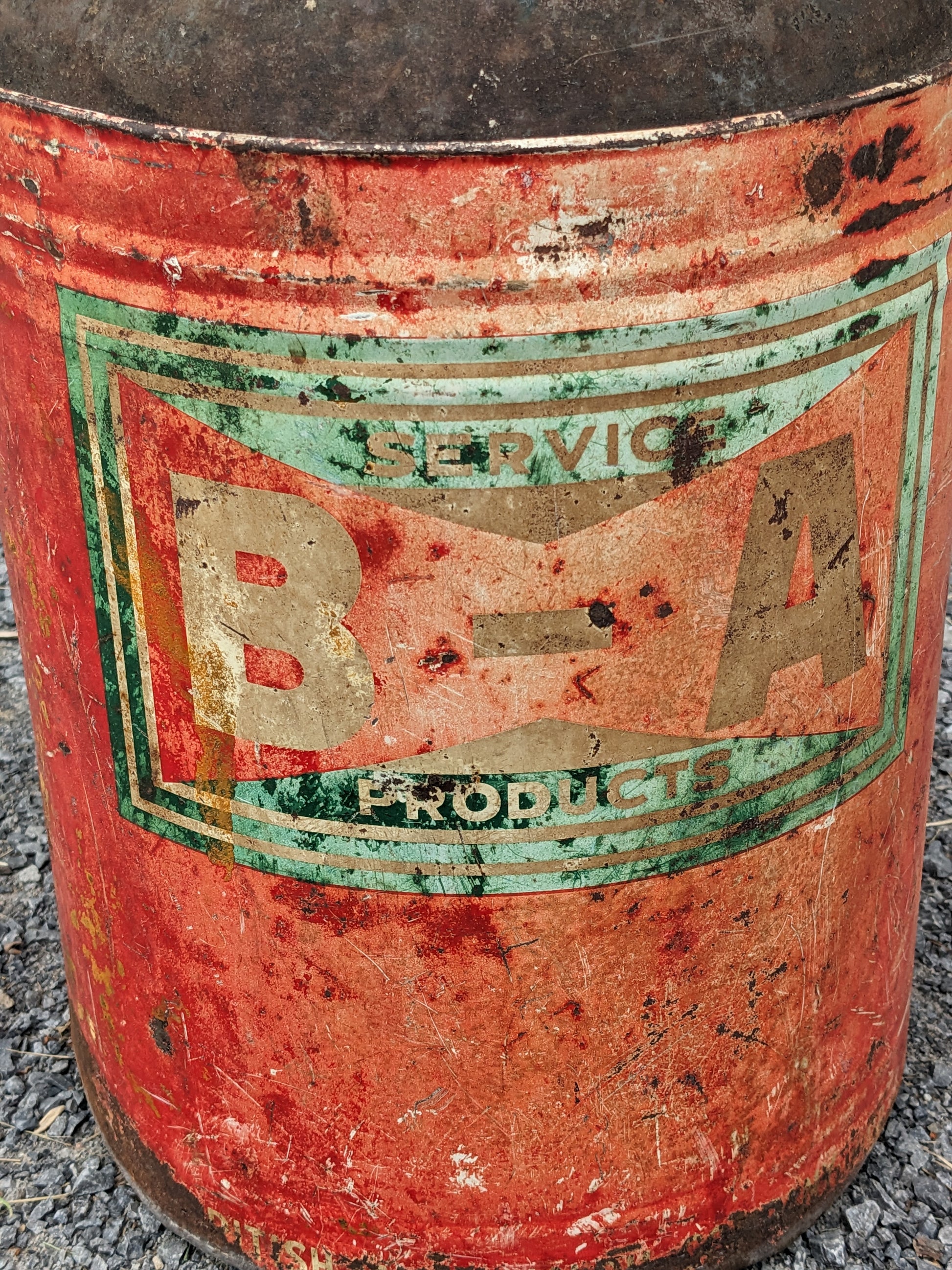 Vintage Service BA Oil Can - view 3