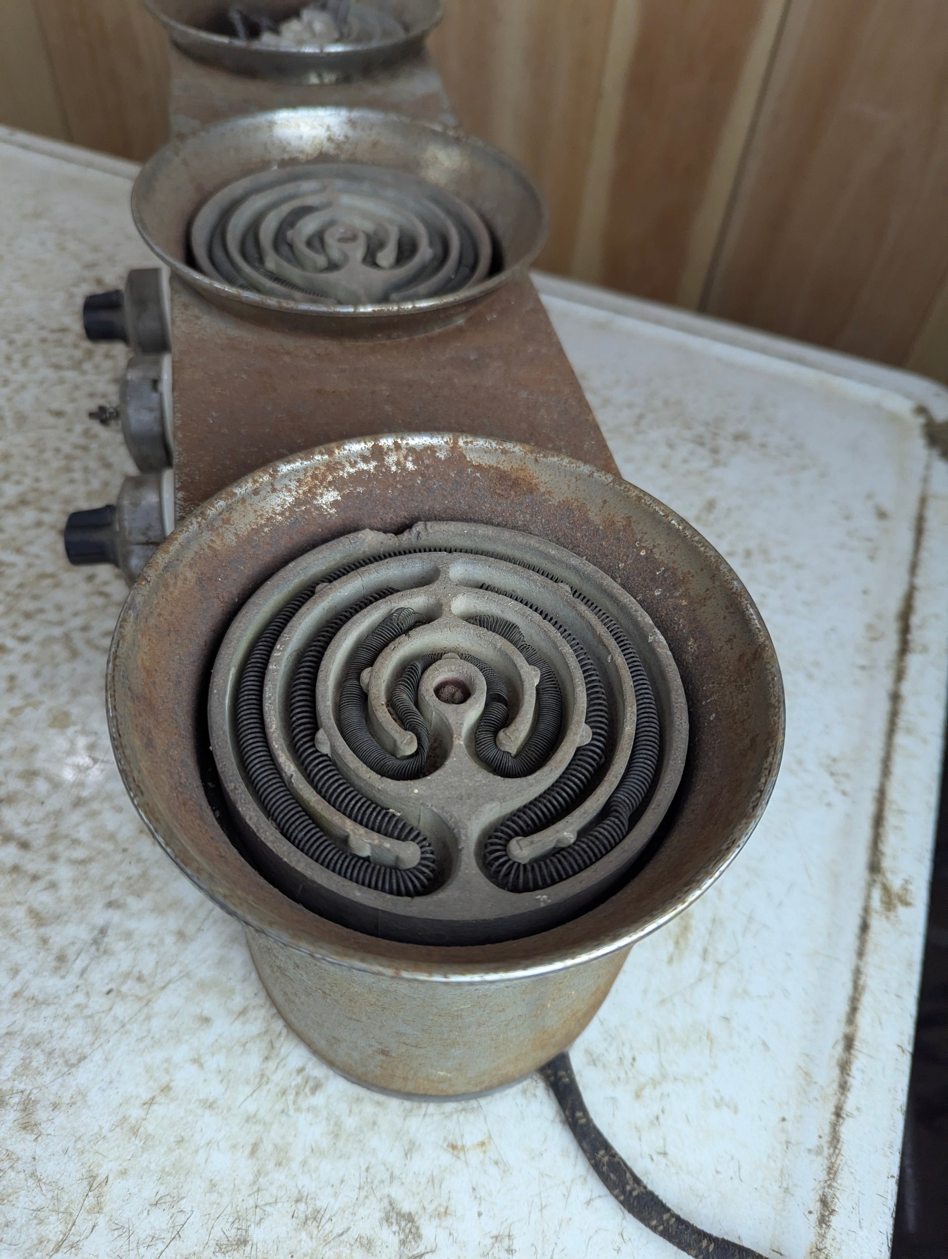 Vintage Silex 3 Burner Coffee Maker - Damaged, but Working - view 4