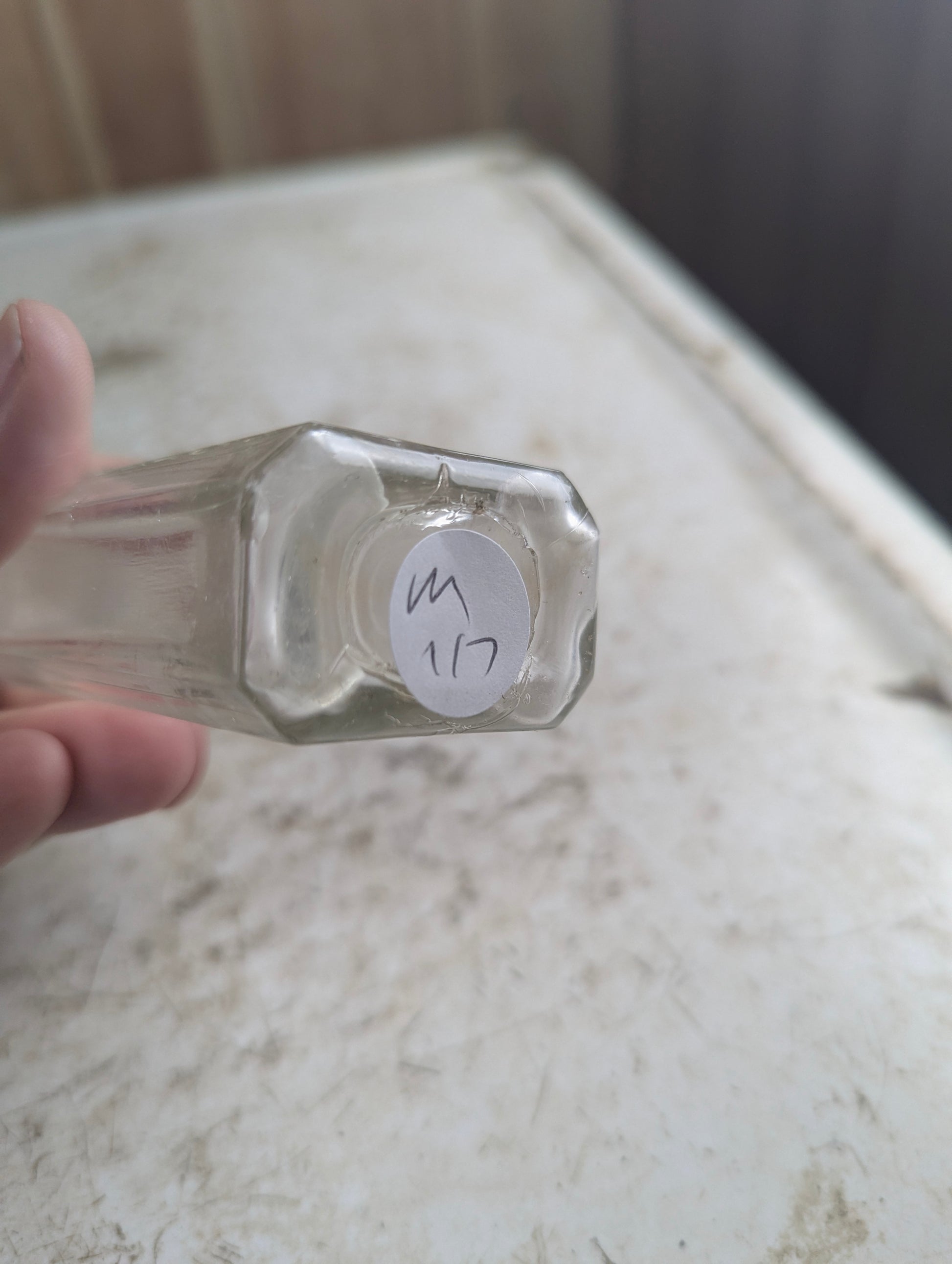 Vintage Sloan's Liniment Clear Glass Patent Medicine Bottle - view 2