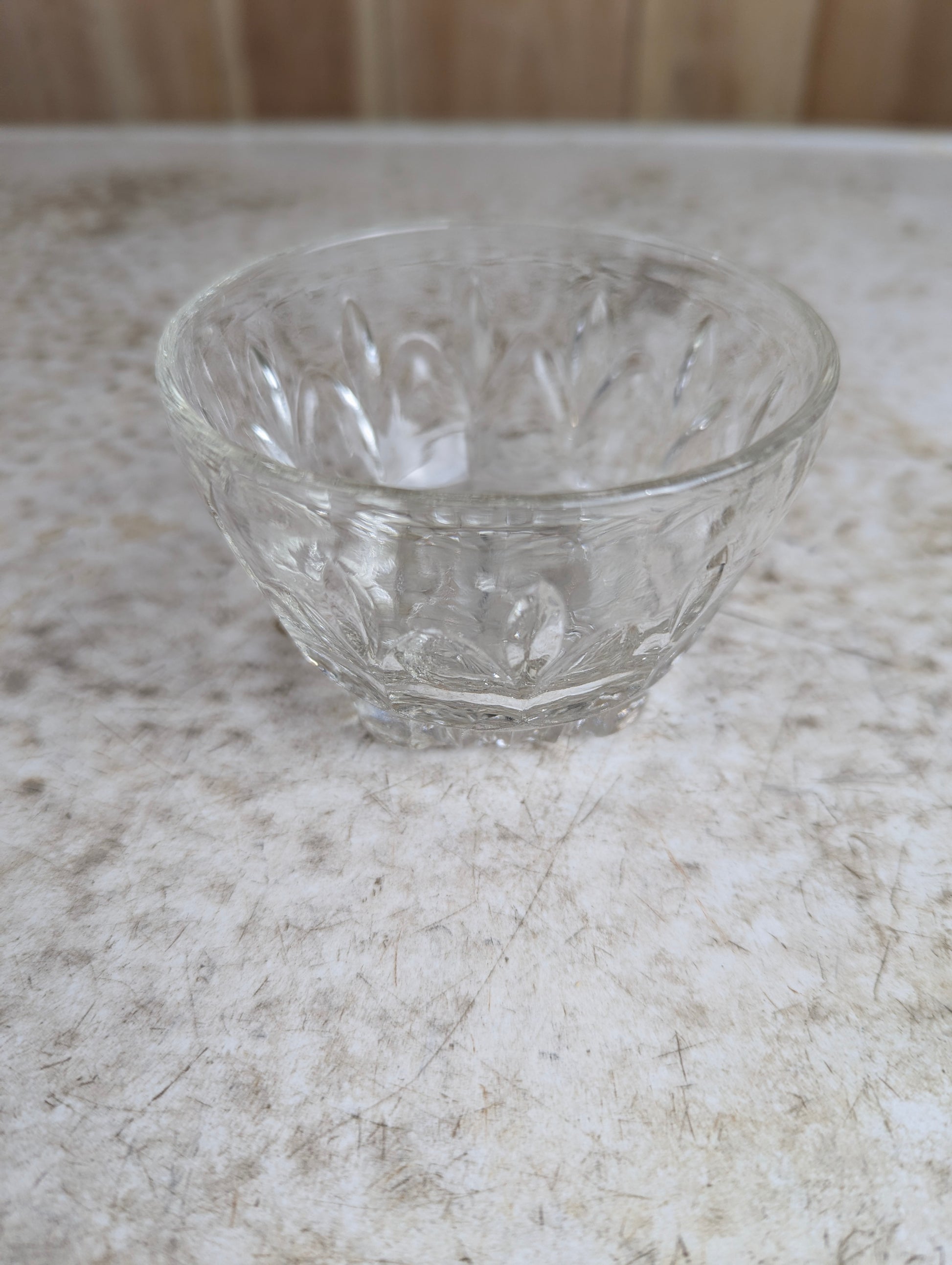 Vintage Small Pressed Glass Bowl
