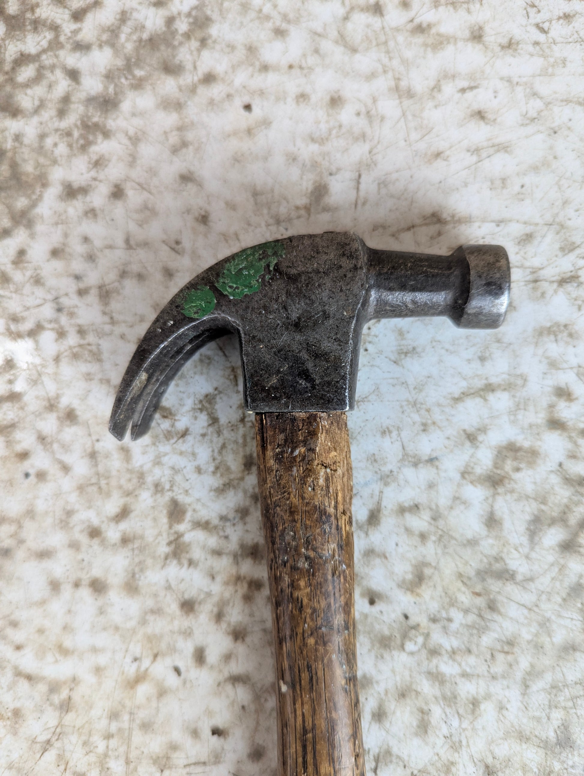 Vintage Small Stanley Plumb Claw Hammer - view 2