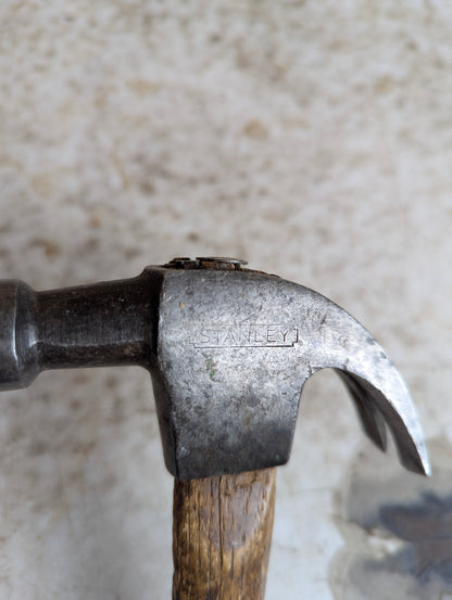 Vintage Small Stanley Plumb Claw Hammer - view 5