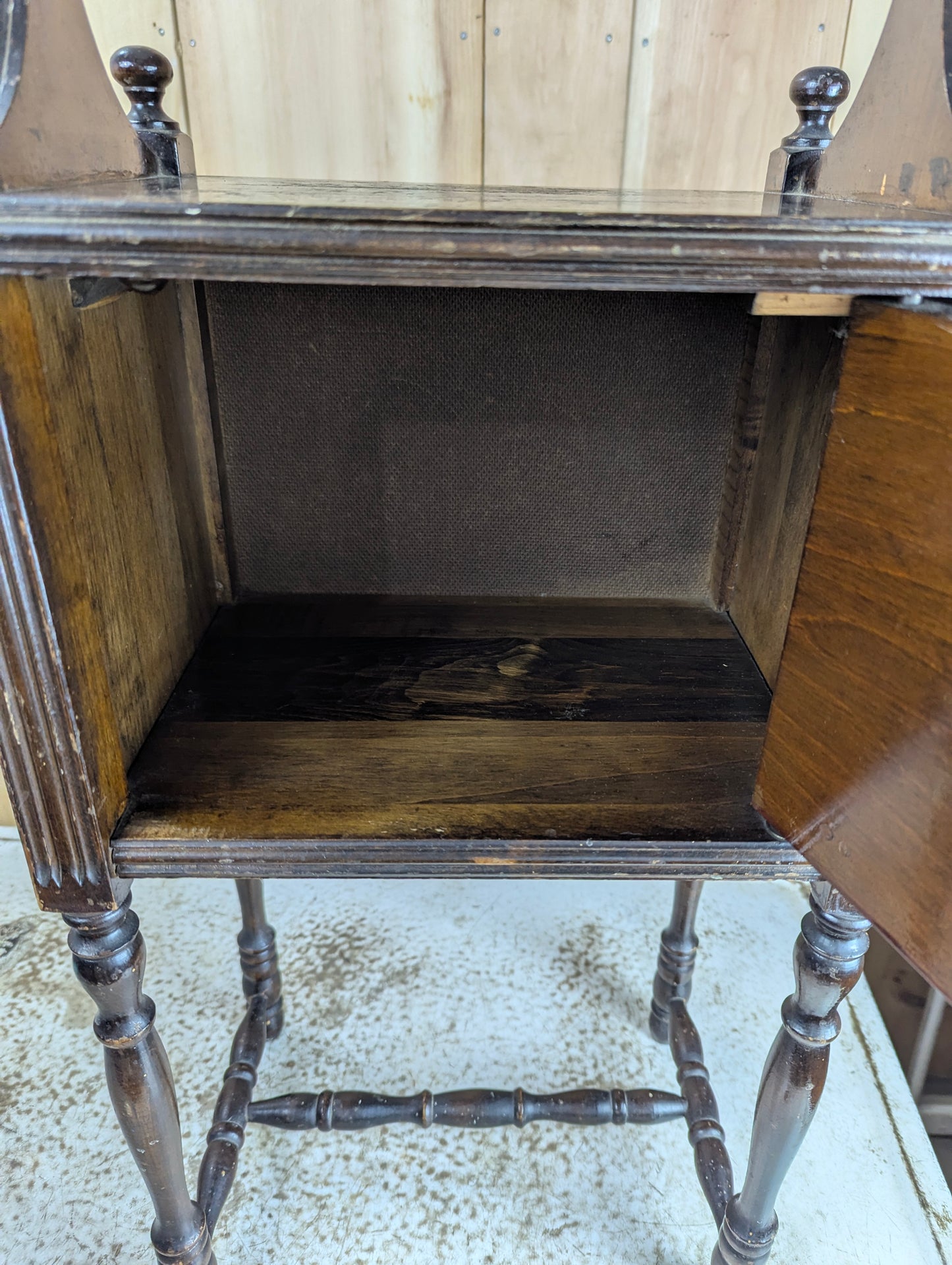 Vintage Smoker's Cabinet - view 3