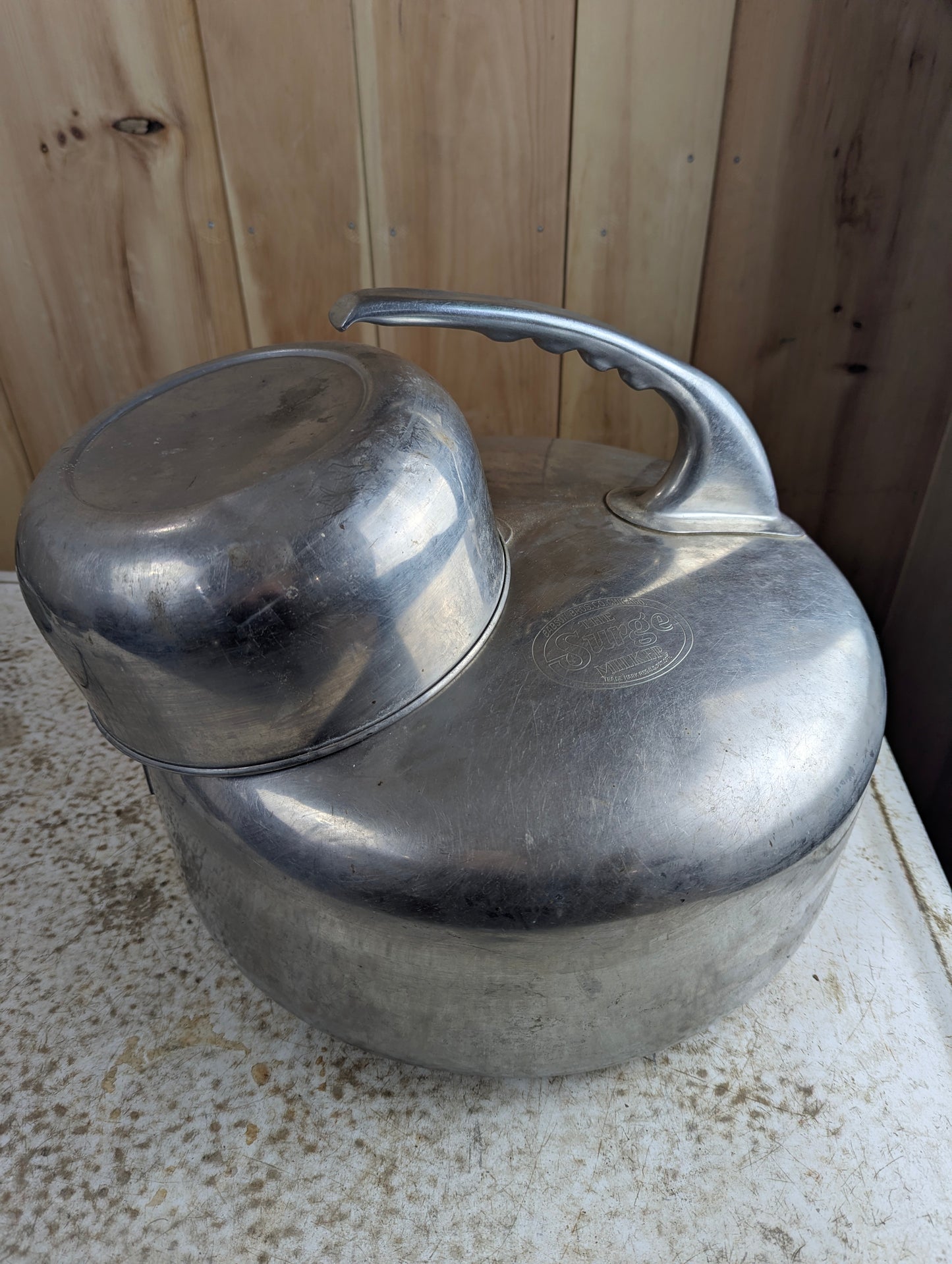 Vintage Stainless Steel Babson Bros Surge Milker