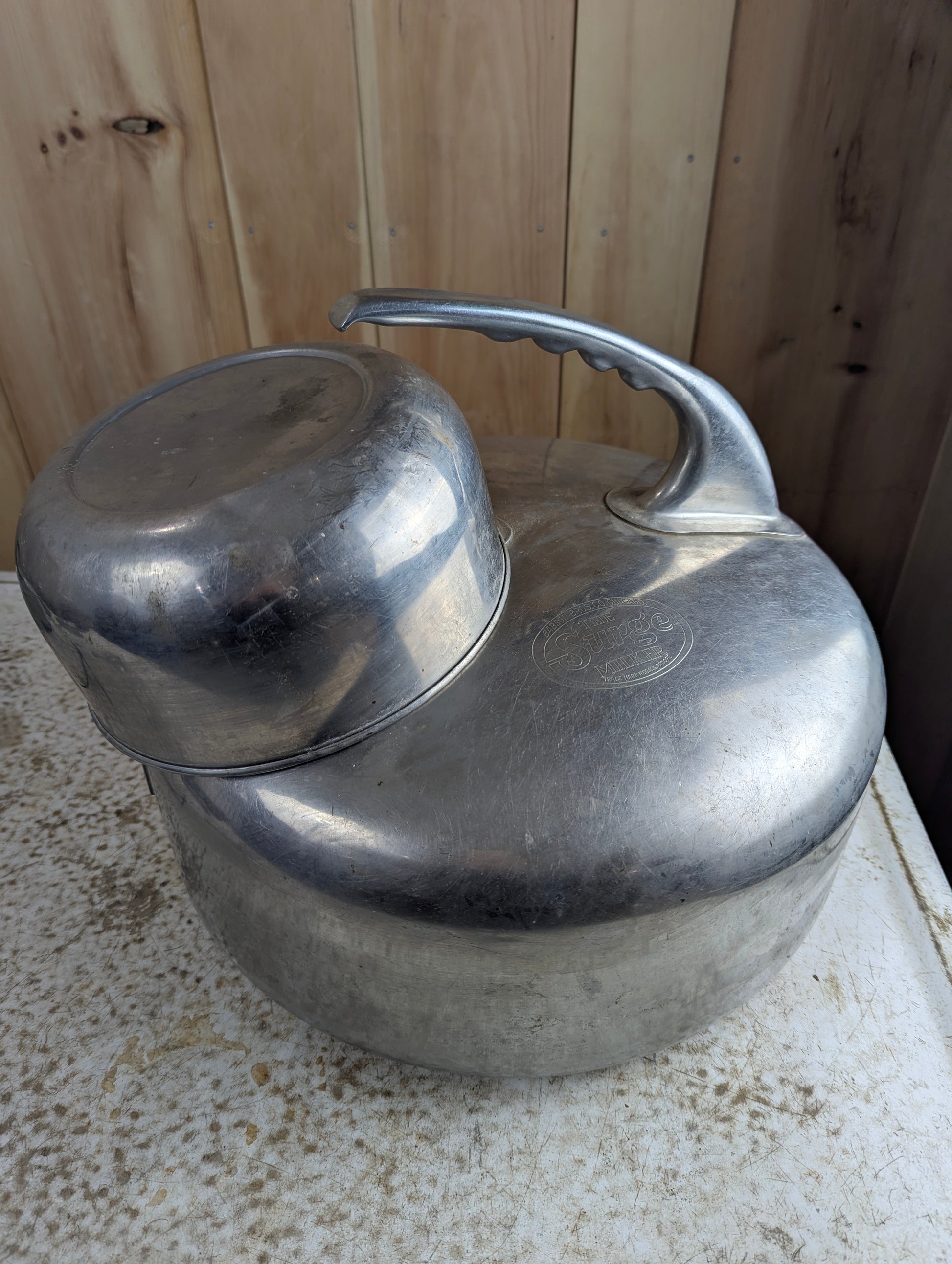 Vintage Stainless Steel Babson Bros Surge Milker