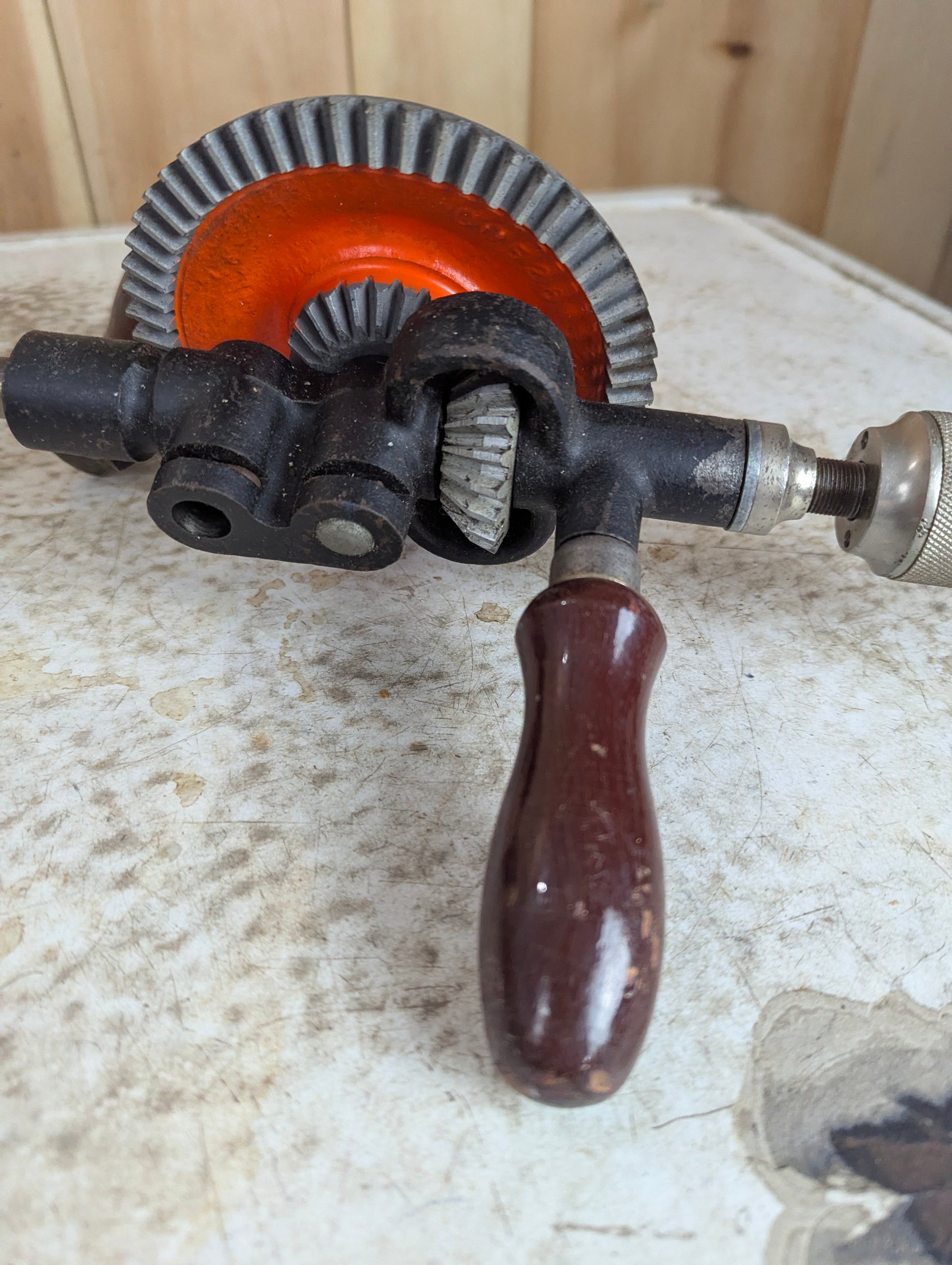 Vintage Stanley No. 905 2-Speed Breast Drill - view 5