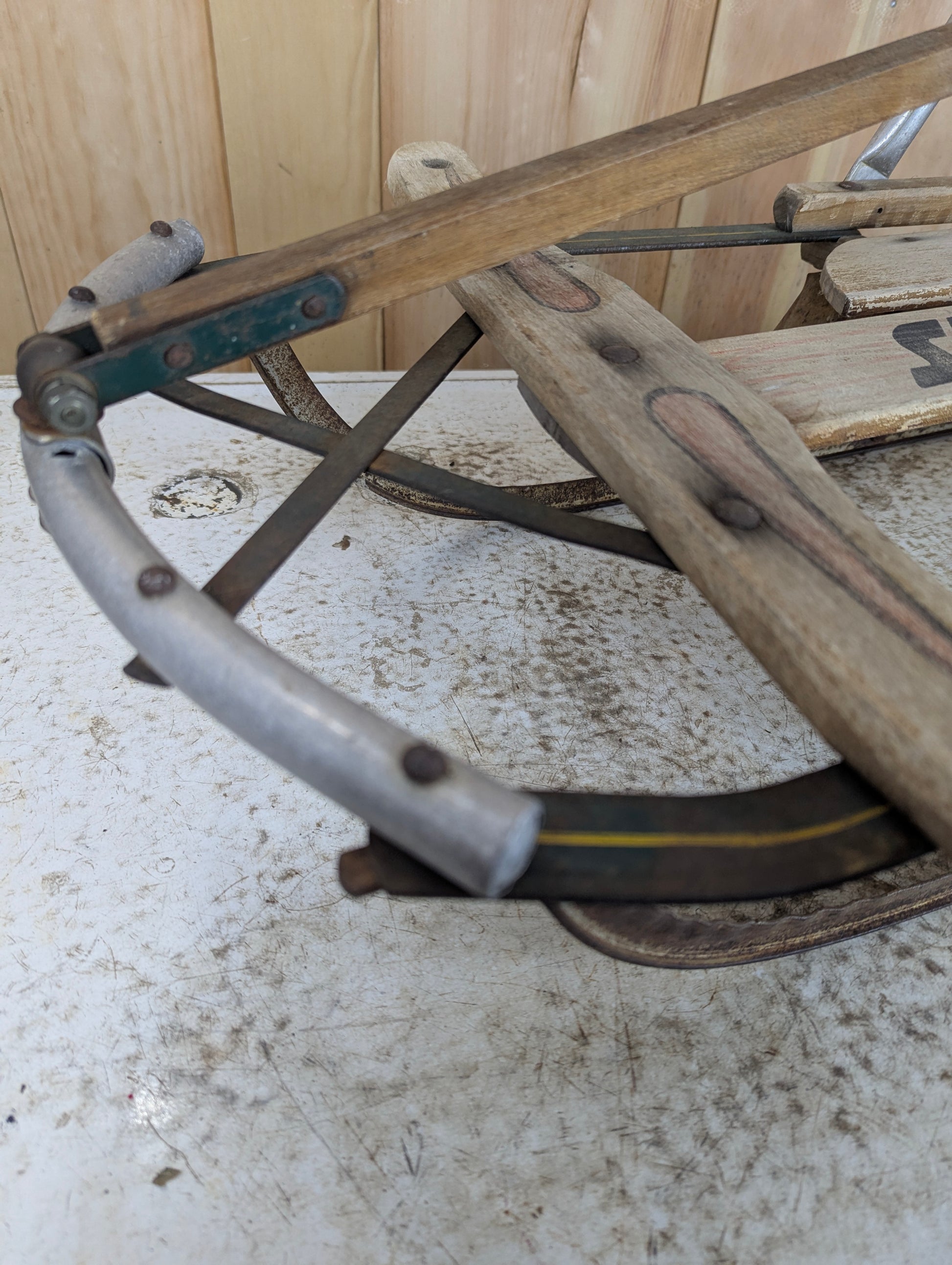 Vintage Streamliner Sled - view 3