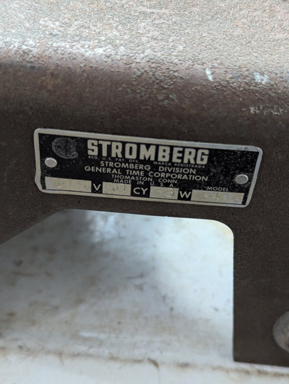 Vintage Stromberg Punch Clock - view 3