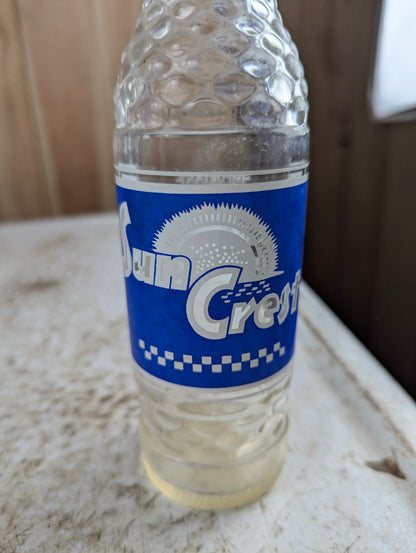 Vintage Sun Crest 10oz ACL Soda Bottle - view 2