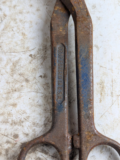 Vintage Tin Snips - view 2