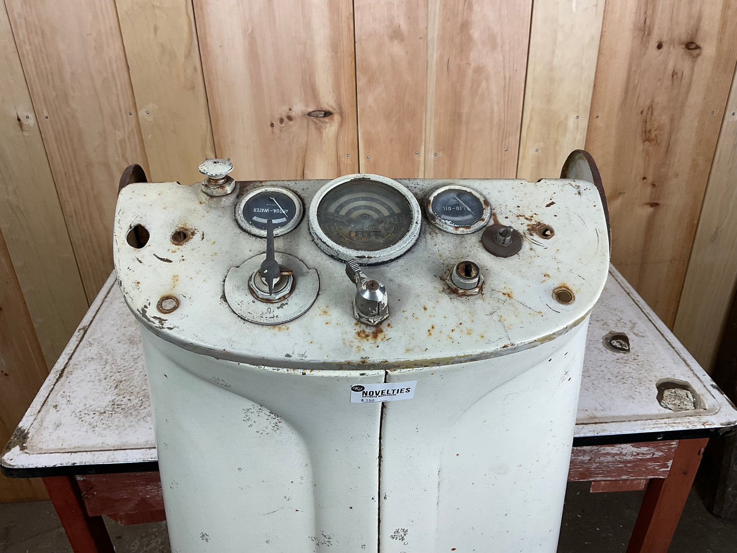 Vintage Tractor Hood - view 3